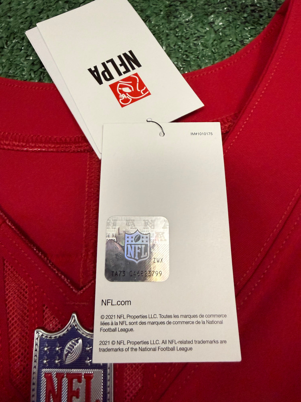 Brock Purdy San Francisco 49ers Jersey #13 Nike Vapor FUSE Elite Red Size 40 (Medium) NFL
