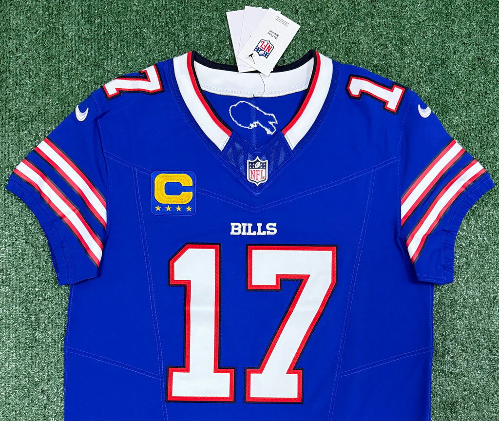 Josh Allen Buffalo Bills Jersey #17 Nike Vapor Fuse Elite Blue Size 40 (M) NFL