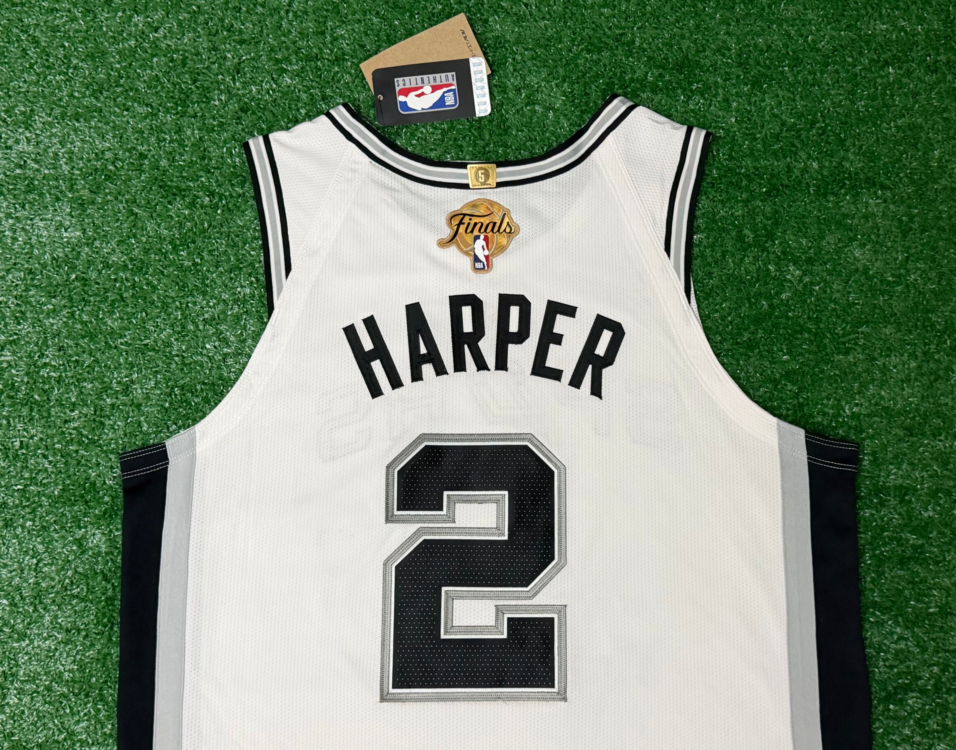 Dylan Harper San Antonio Spurs Jersey #2 Nike ADV Authentic White Size 48 (Large) NBA