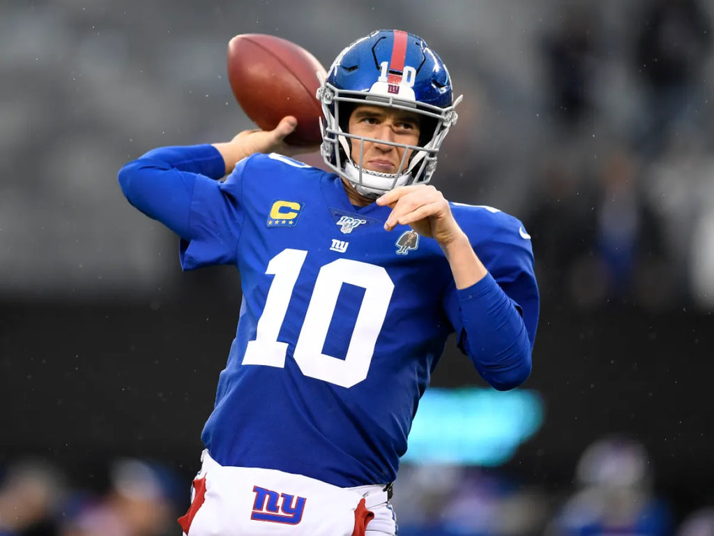 Eli Manning New York Giants Jersey #10 Nike Vapor Elite Blue Size 44 (Large) NFL