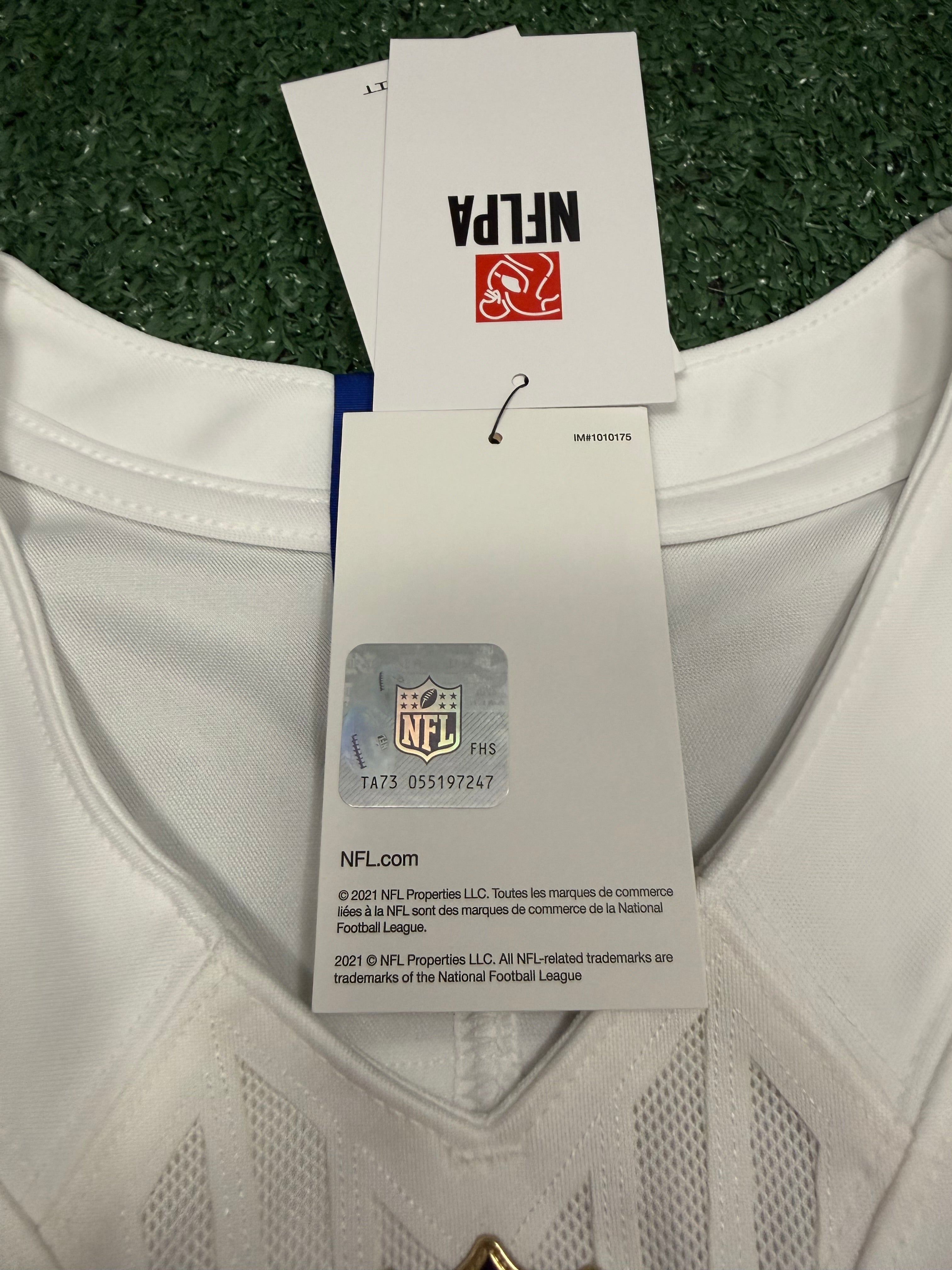Matthew Stafford Los Angeles Rams Jersey #9 Nike Vapor Fuse Limited Stitched White Size (Large) NFL