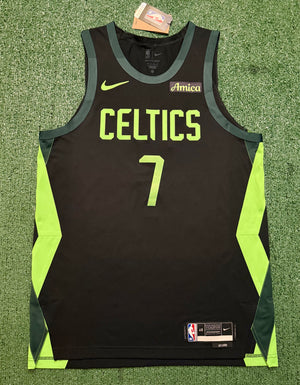 Jaylen Brown Boston Celtics Jersey Nike ADV Authentic Black  Size 48 (Large) NBA
