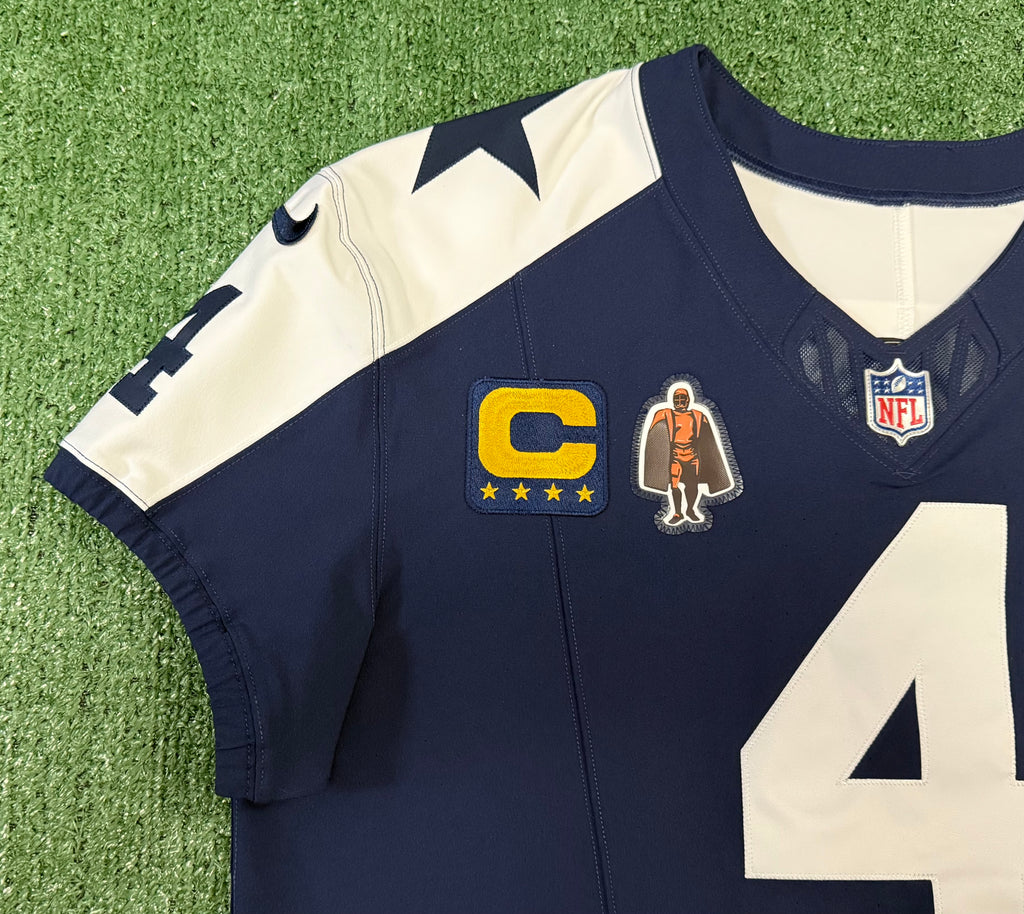 Dak Prescott Dallas Cowboys Jersey #4 Nike Vapor Fuse Elite Navy Size 48 (XL) NFL