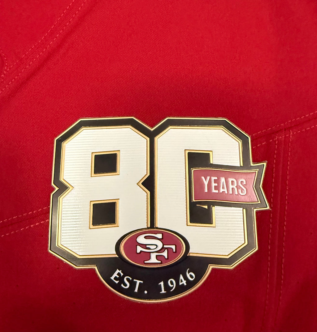 Brock Purdy San Francisco 49ers Jersey #13 Nike Vapor FUSE Elite Red Size 40 (Medium) NFL