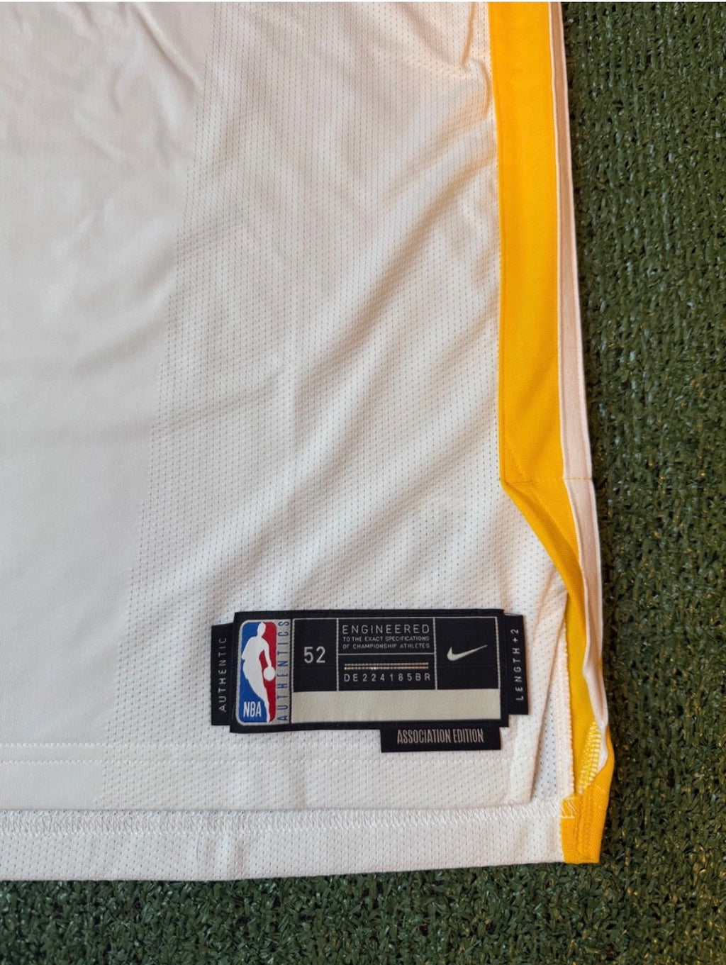 Steph Curry Golden State Warriors Jersey #30 Nike ADV Authentic White Size 52 (XL) NBA