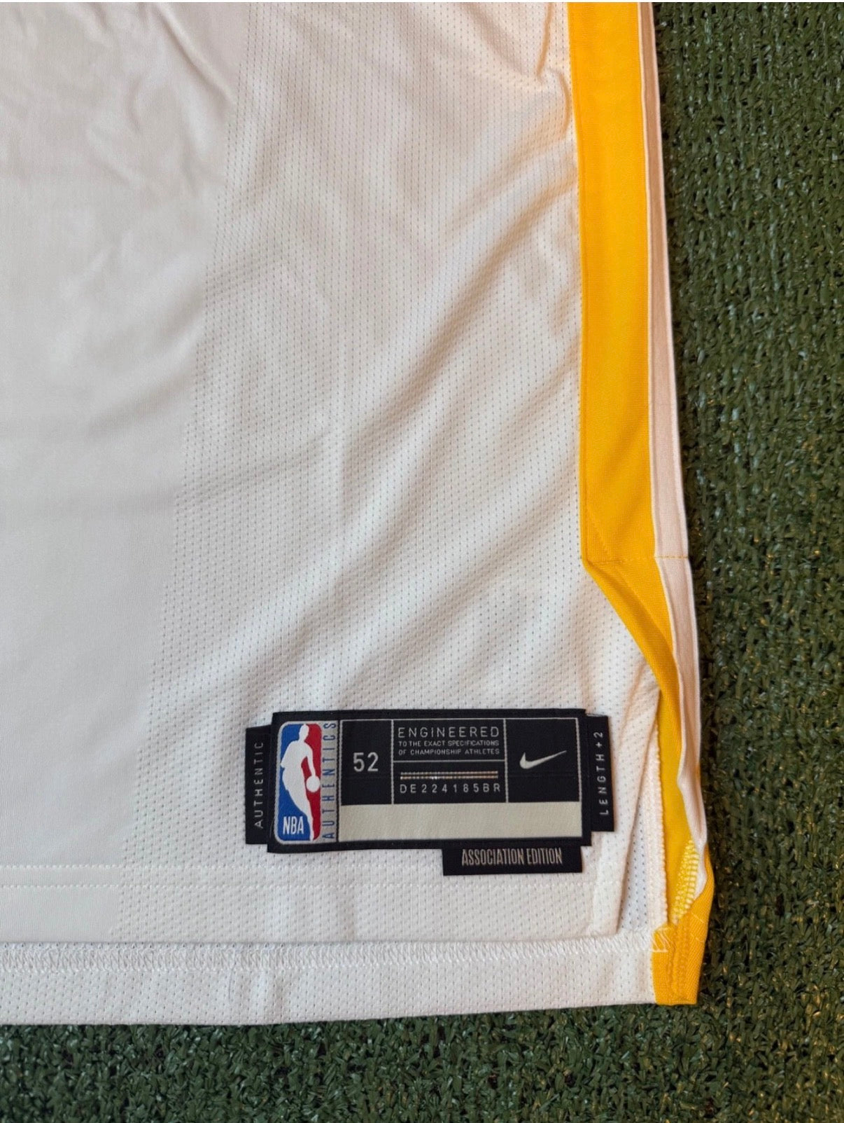 Steph Curry Golden State Warriors Jersey #30 Nike ADV Authentic White Size 52 (XL) NBA