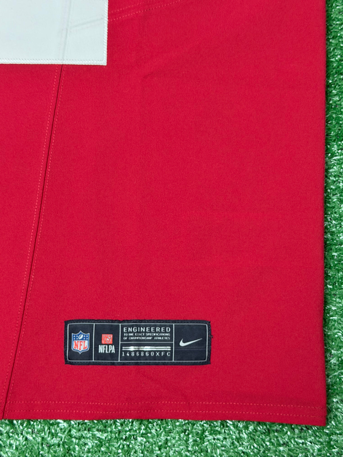 Fred Warner San Francisco 49ers Jersey #54 Nike Vapor FUSE Elite Red Size 48 (XL) NFL