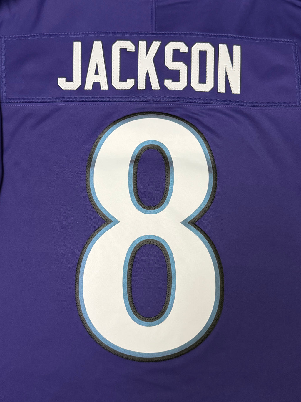 Lamar Jackson Baltimore Ravens Jersey #8 Nike Vapor FUSE Limited Purple Size (Large) NFL