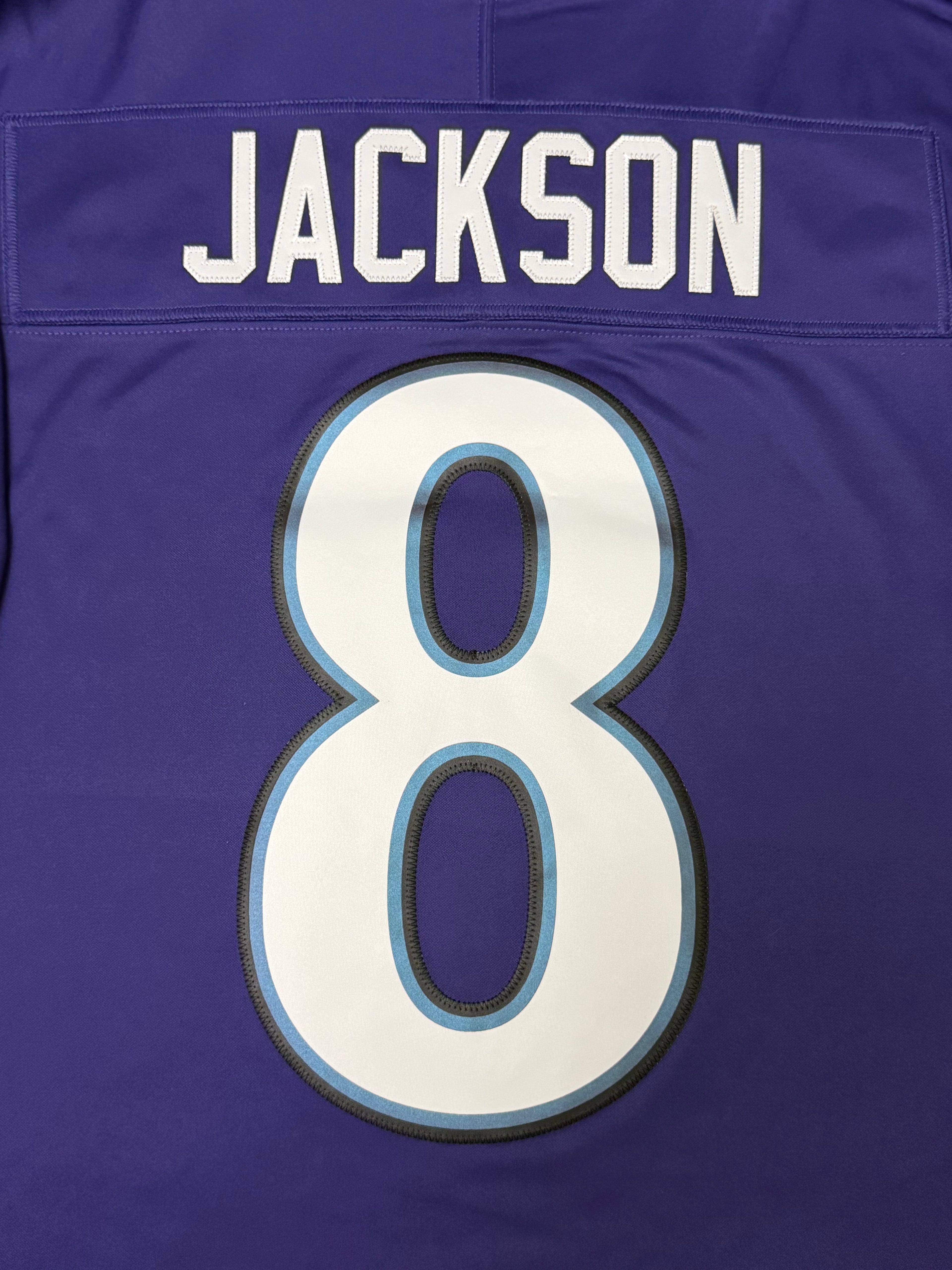 Lamar Jackson Baltimore Ravens Jersey #8 Nike Vapor FUSE Limited Purple Size (Large) NFL