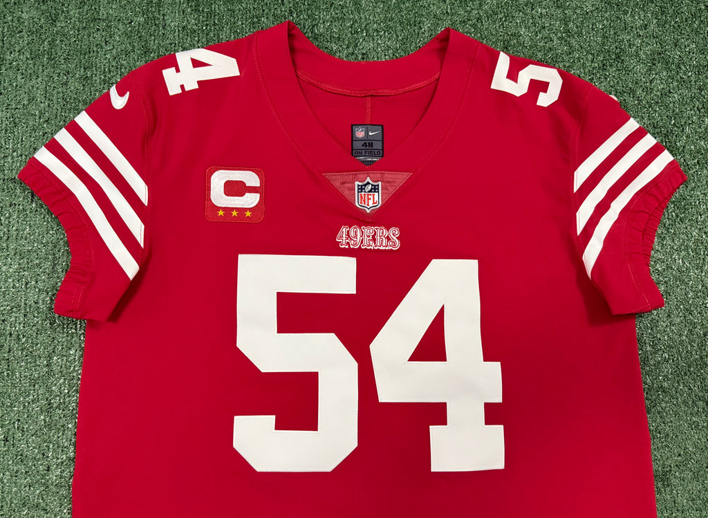 Fred Warner San Francisco 49ers
Jersey #54 Nike Vapor Elite red Size 44 (Large) NFL