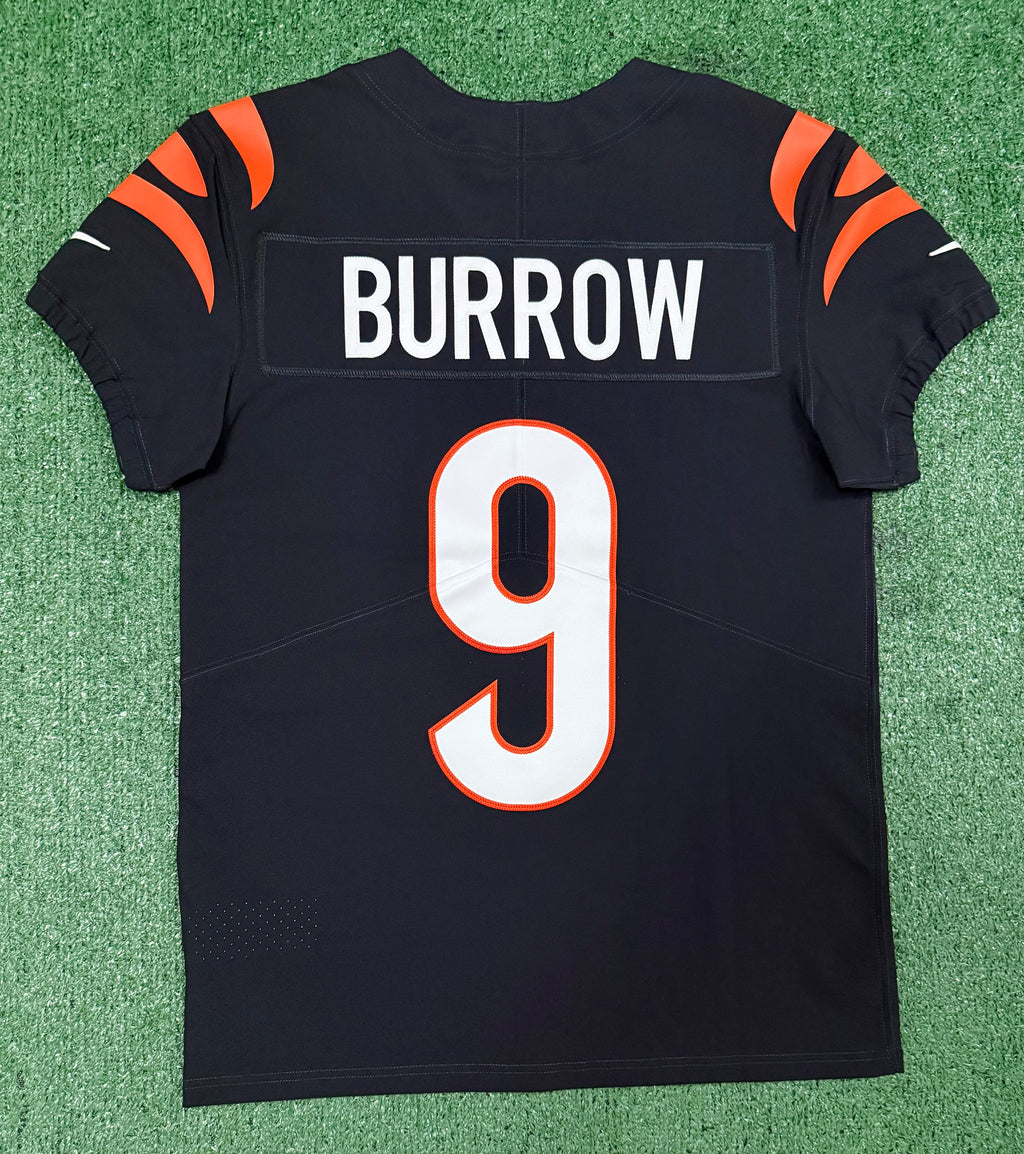 Joe Burrow Cincinnati Bengals Jersey #9 Nike Vapor Elite Black Size 40 (M) NFL