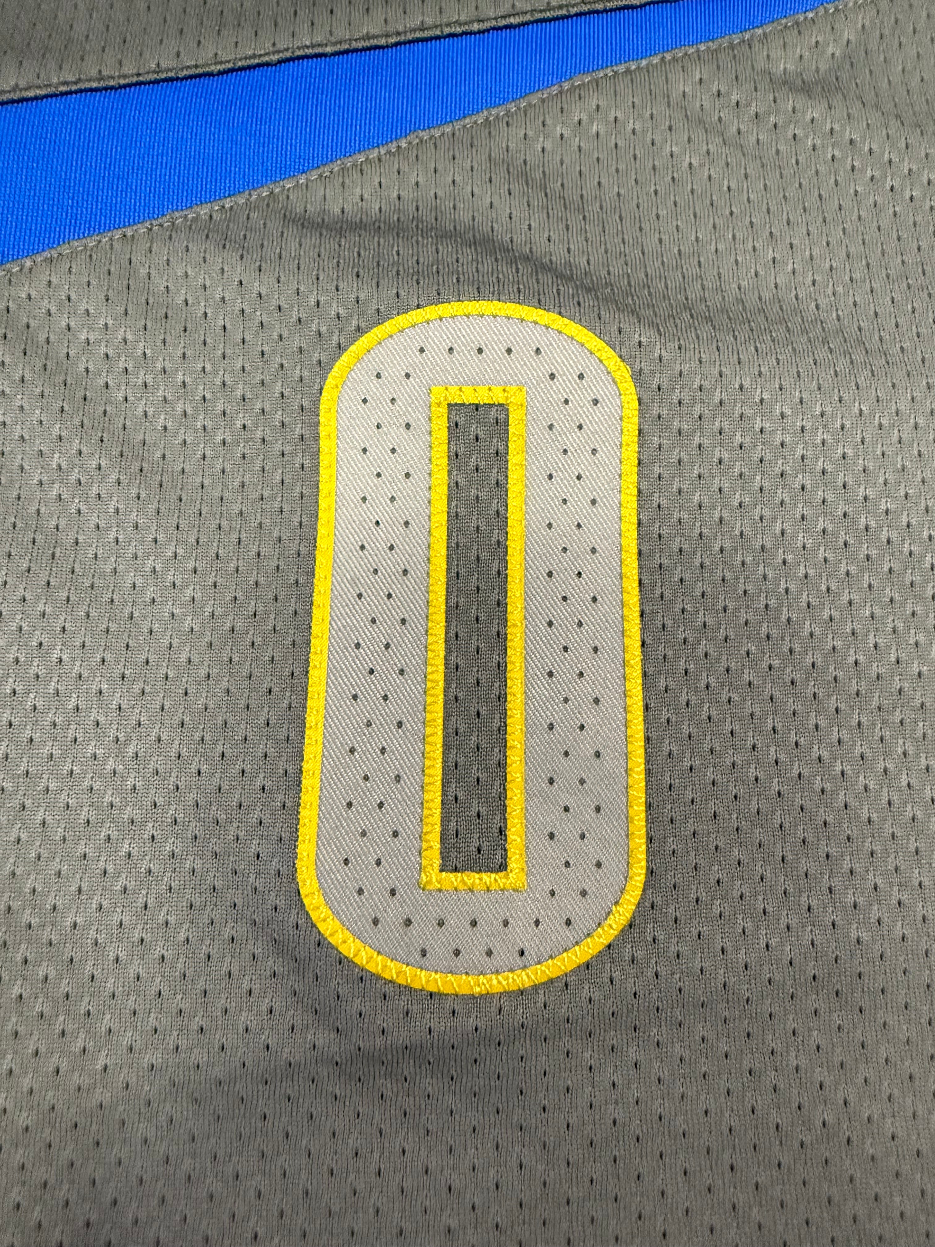 Russell Westbrook Oklahoma City Thunder Jersey #0 Nike Aeroswift Authentic Gray Size 52 (XL) NBA