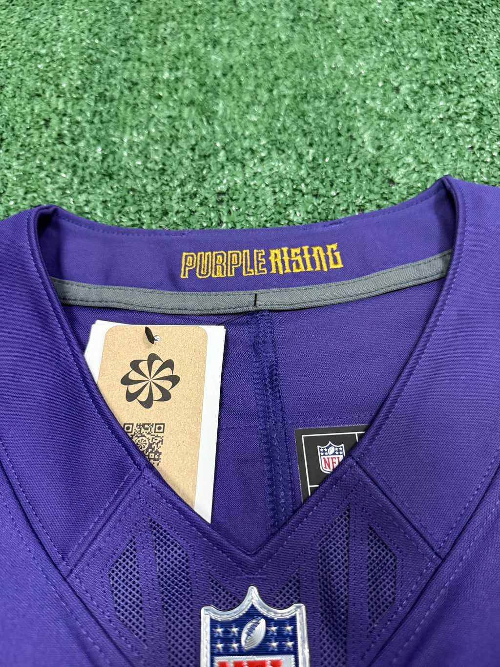 Lamar Jackson Baltimore Ravens Jersey #8 Nike Vapor FUSE Limited Purple Size (XL) NFL