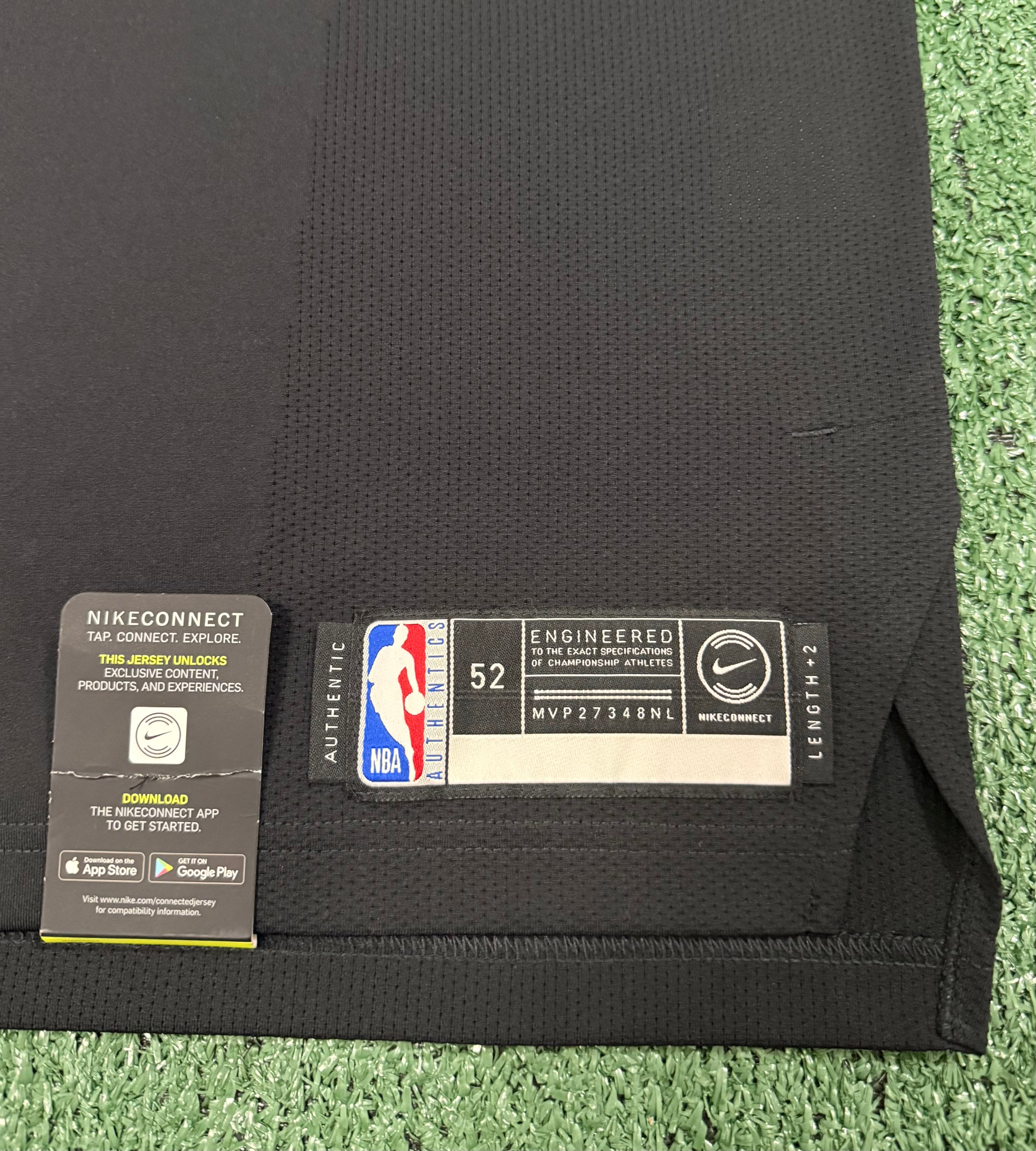 Dwayne Wade Miami Heat Jersey #3 Nike Vaporknit Authentic Black Size 52 (XL) NBA
