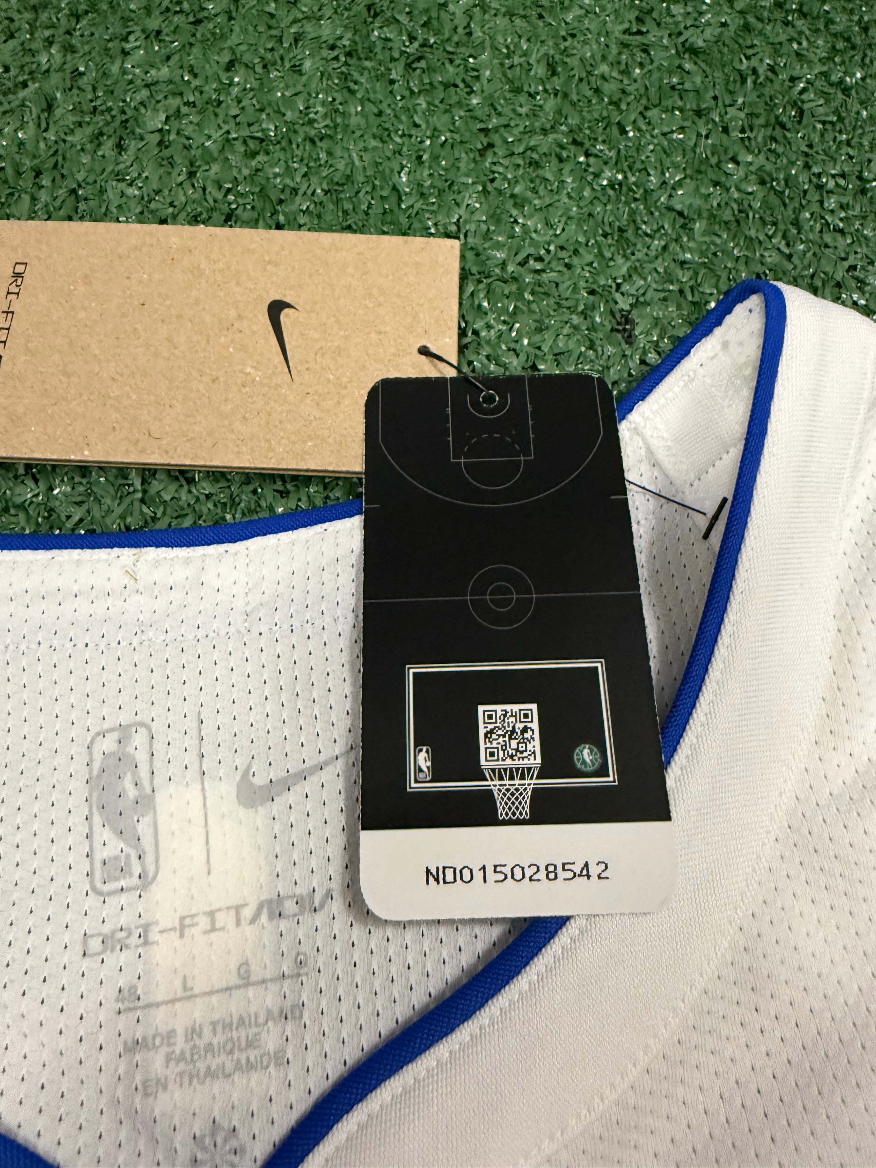 Cooper Flagg Dallas Mavericks Jersey #32 Nike ADV White Size 48 (Large) NBA