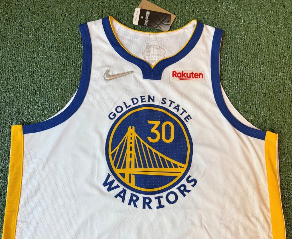Steph Curry Golden State Warriors Jersey #30 Nike ADV Authentic White Size 52 (XL) NBA