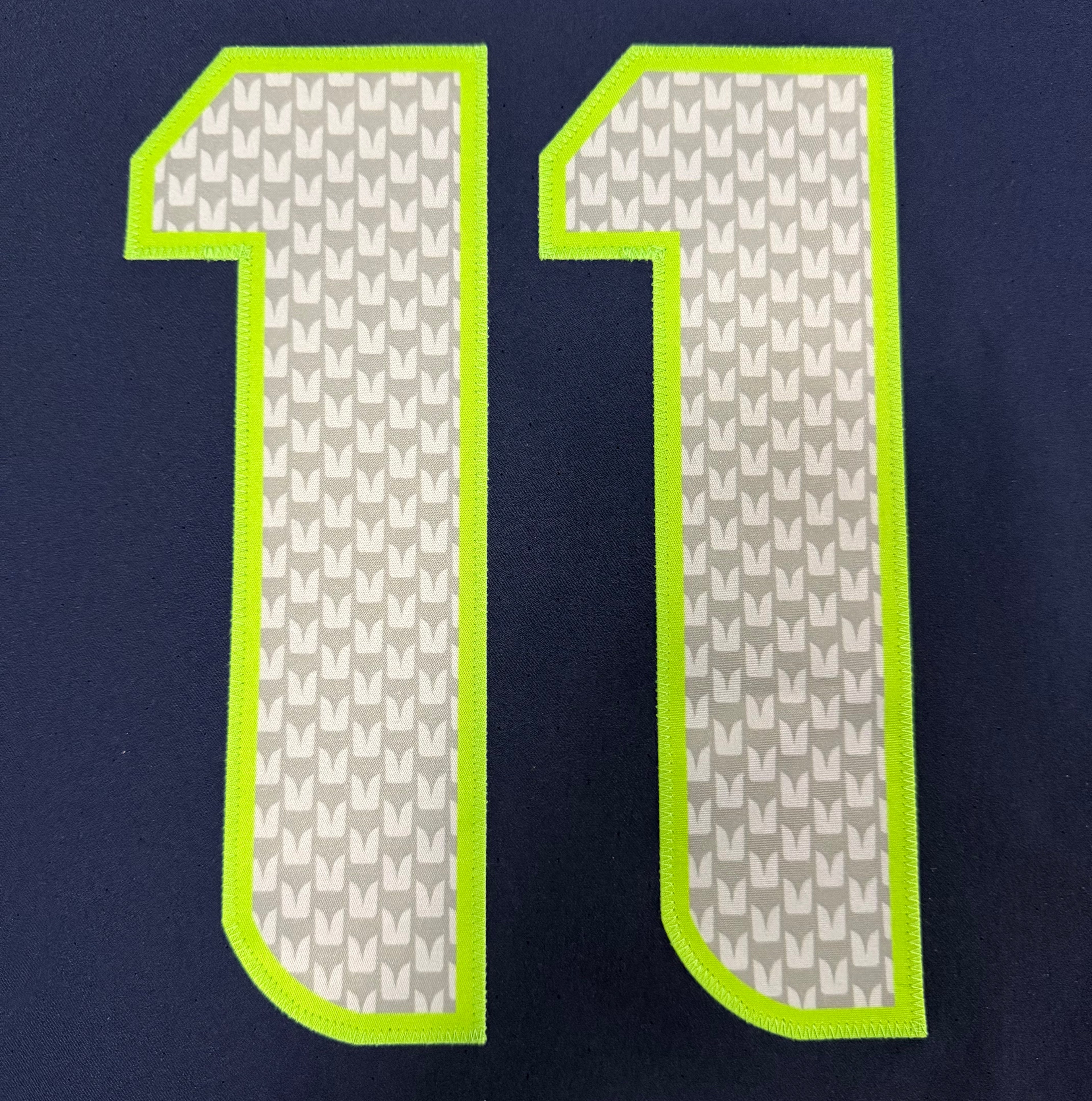 Jaxon Smith-Njigba Seattle Seahawks Jersey #11 Nike Vapor FUSE Elite Navy Size 48 (XL) NFL