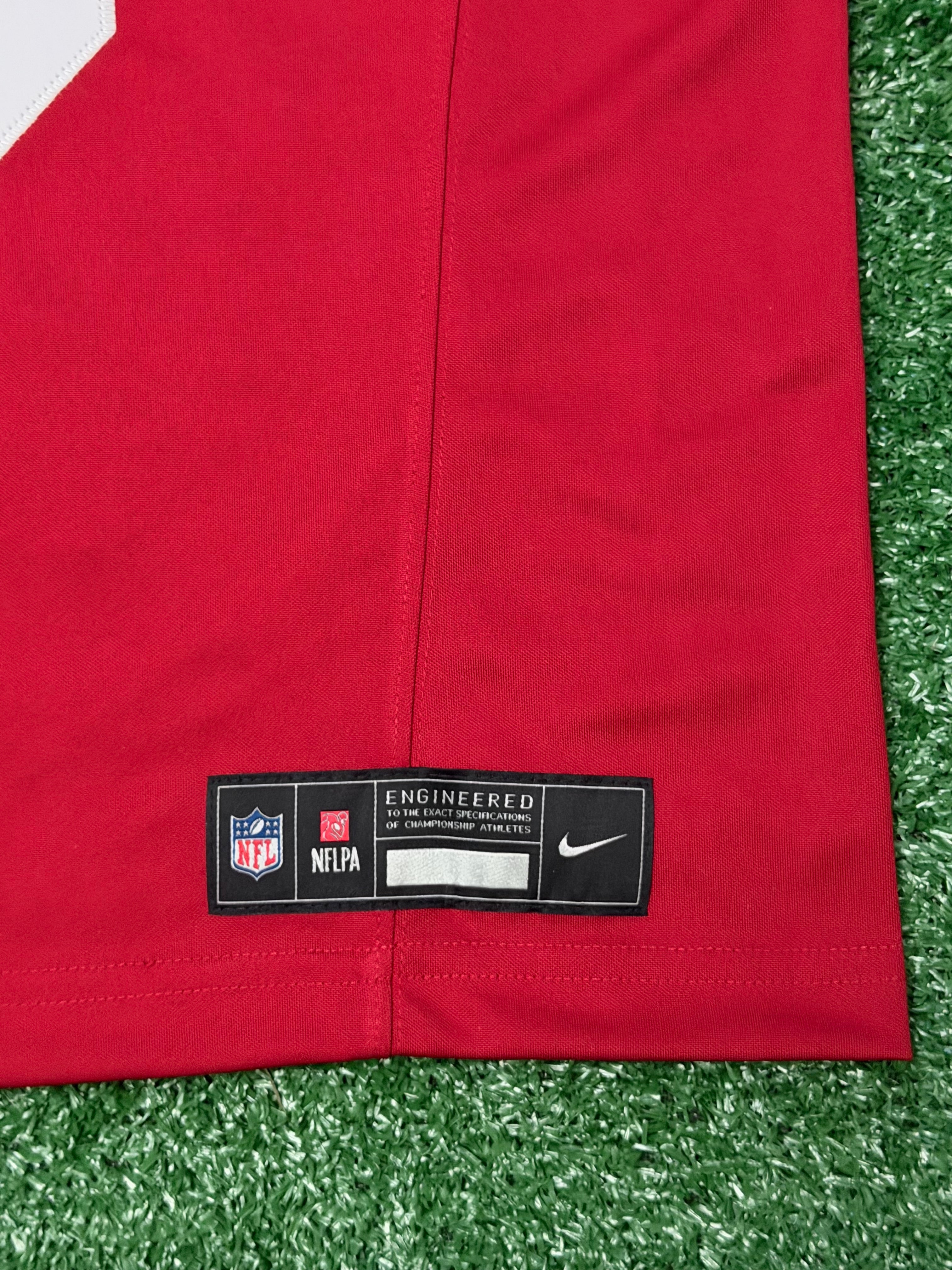 Brock Purdy San Francisco 49ers Jersey #13 Nike Vapor Fuse Limited Stitched Red Size (Large) NFL