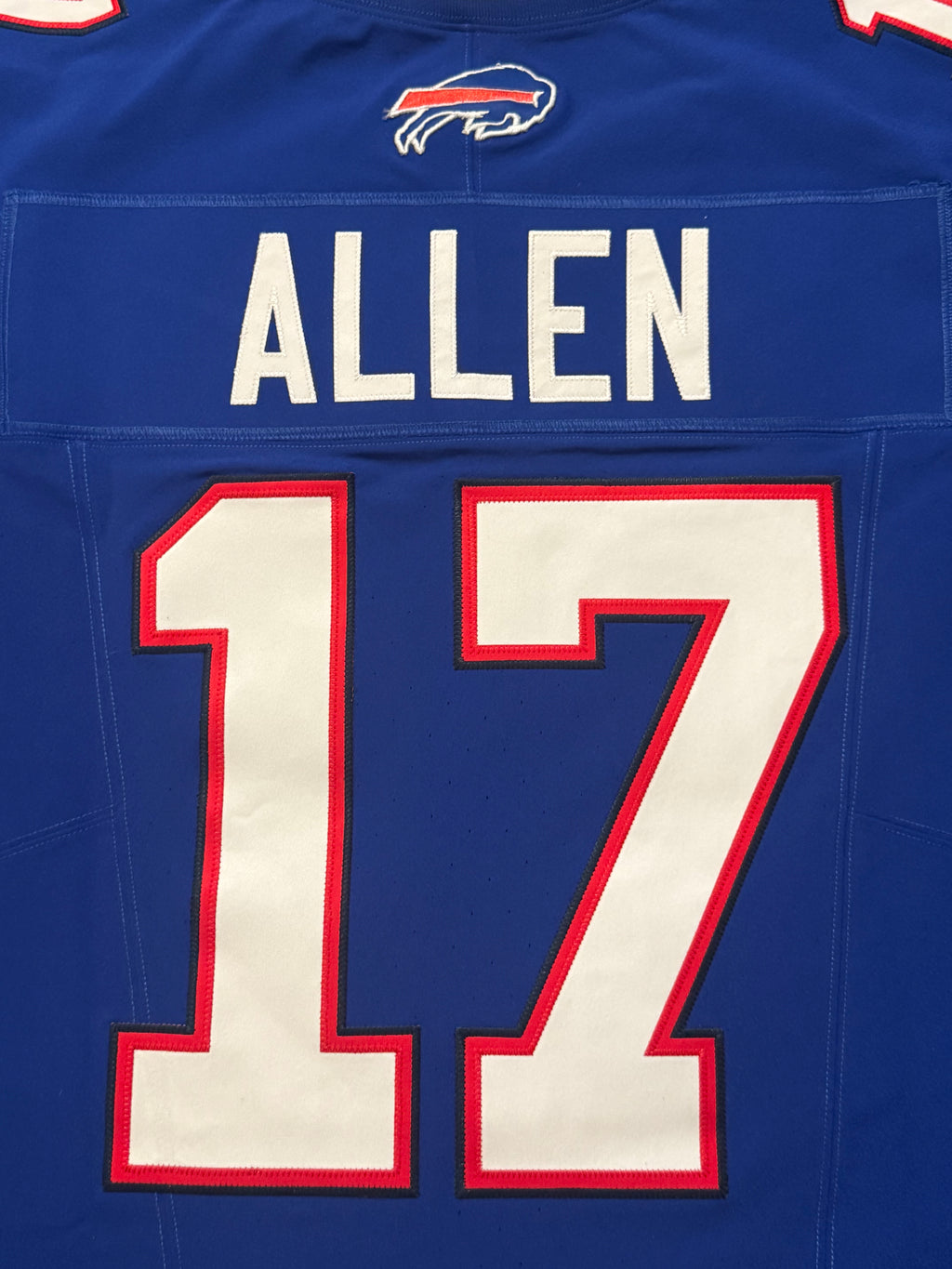 Josh Allen Buffalo Bills Jersey #17 Nike Vapor Fuse Elite Blue Size 48 (XL) NFL