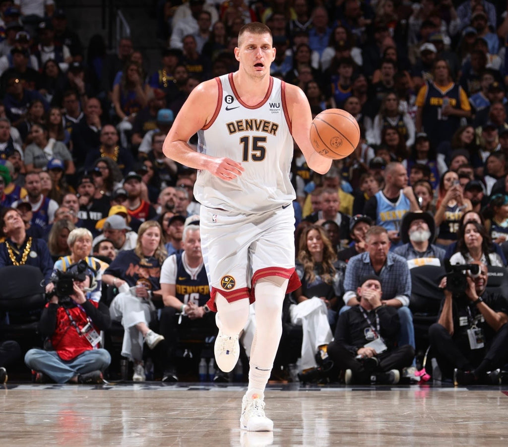Nikola Jokic Denver Nuggets Jersey #15 Nike ADV Authentic White Size 48 (L) NBA