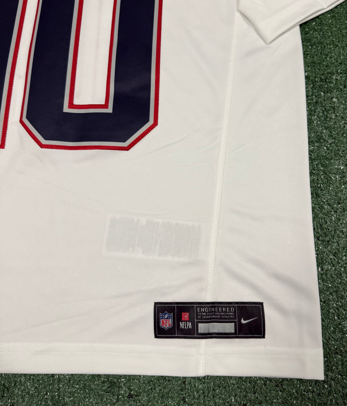 Drake Maye New England Patriots Jersey #10 Nike Vapor Fuse Limited White Size (Medium) NFL