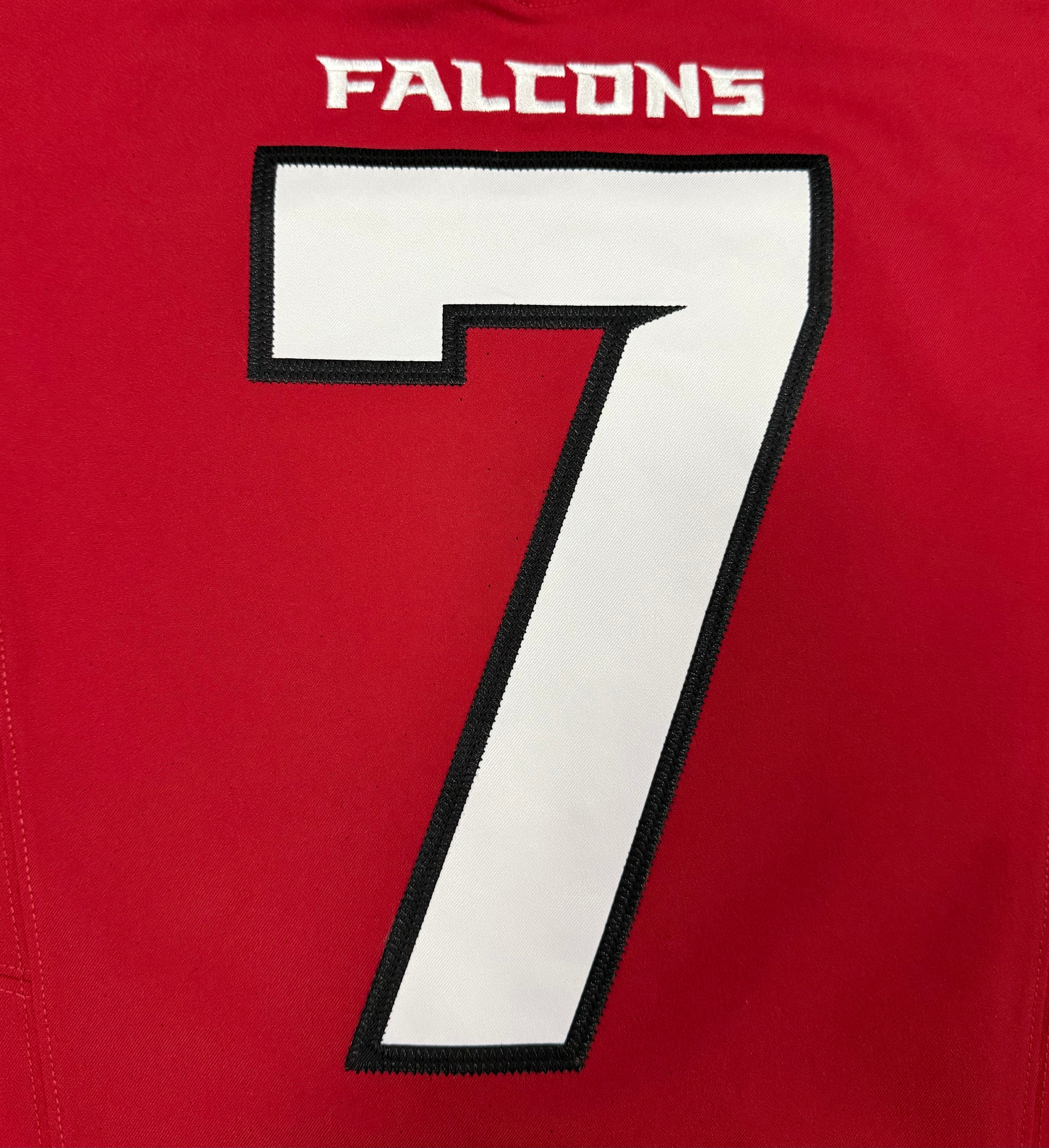Bijan Robinson Atlanta Falcons Jersey #7 Nike Vapor FUSE Elite Red Size 44 (Large) NFL