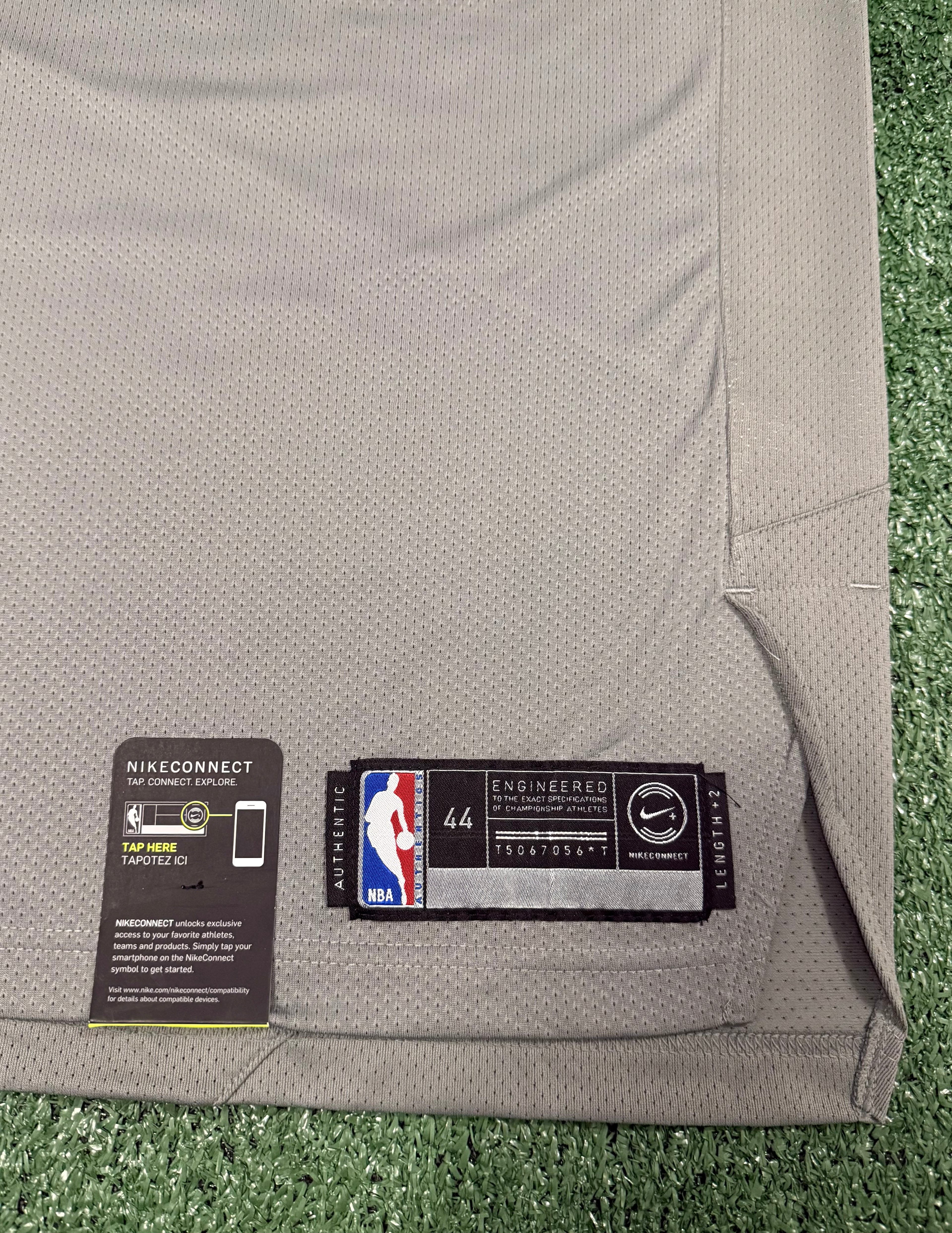 Russell Westbrook Oklahoma City Thunder Jersey #0 Nike Aeroswift Authentic Gray Size 44 (M) NBA