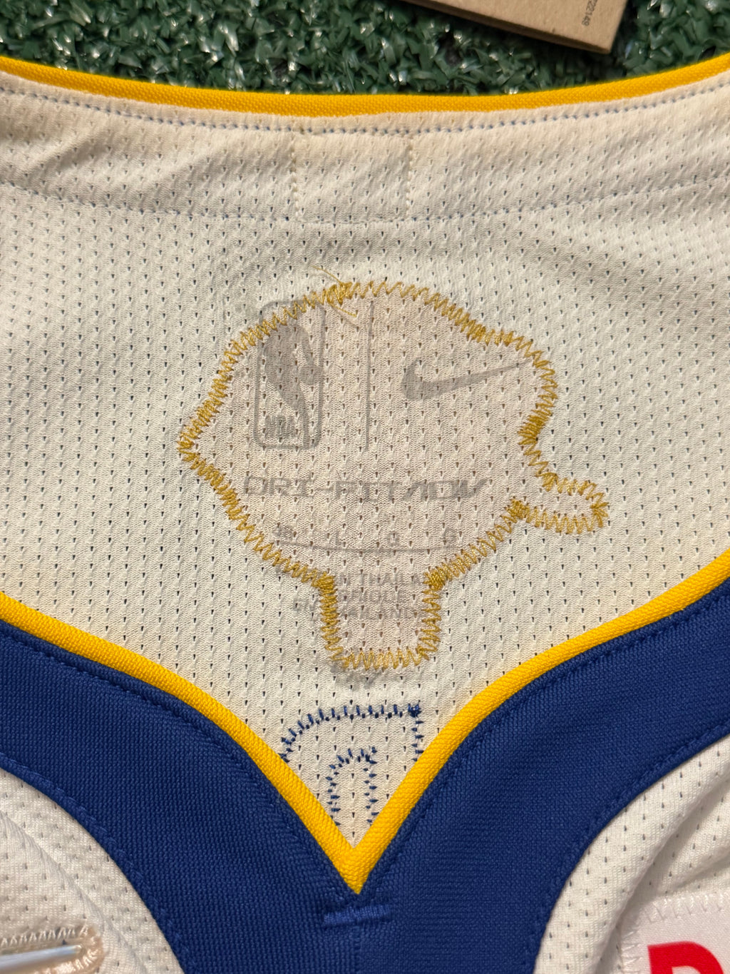Steph Curry Golden State Warriors Jersey #30 Nike ADV Authentic White Size 48 (L) NBA