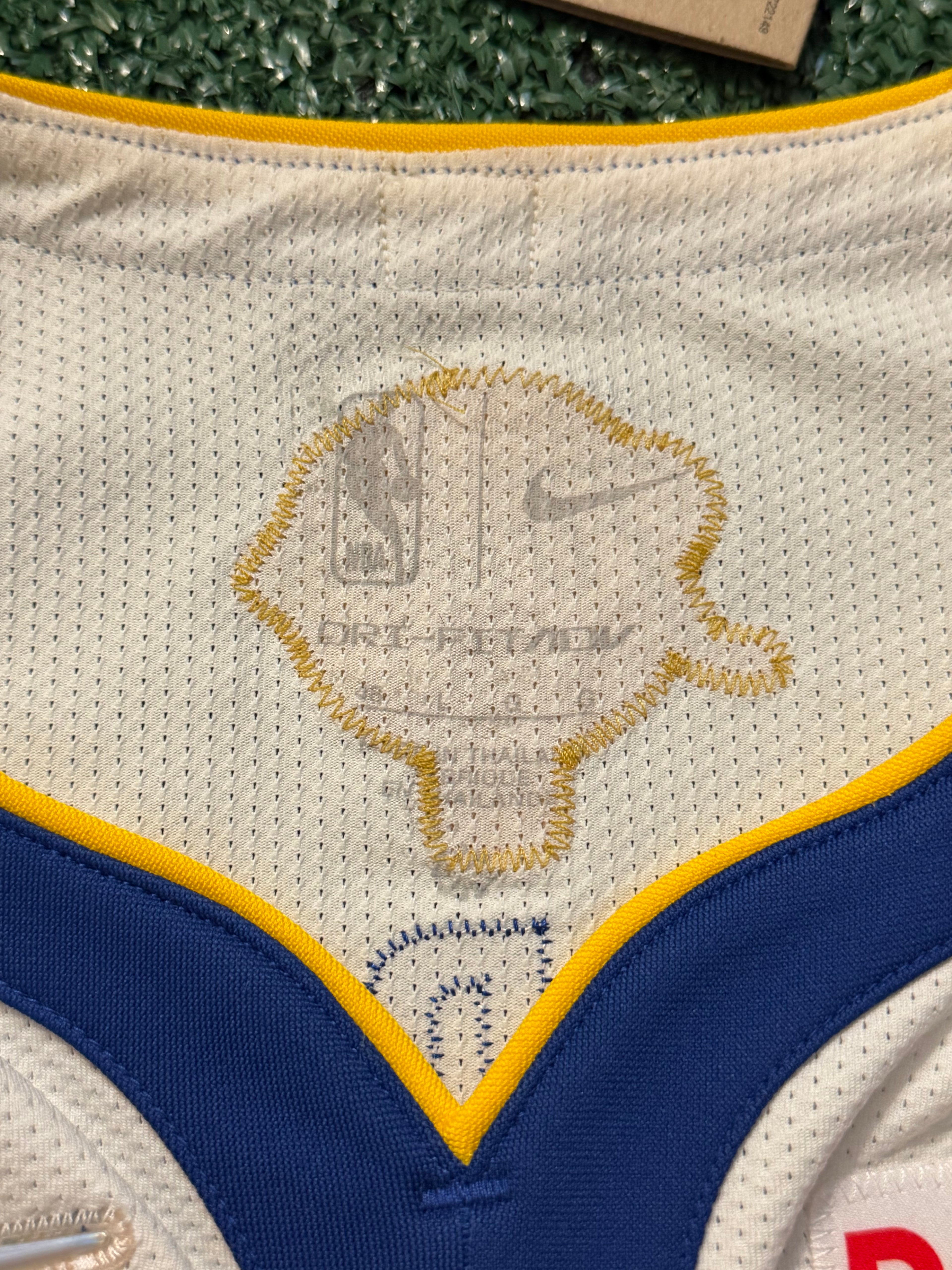 Steph Curry Golden State Warriors Jersey #30 Nike ADV Authentic White Size 48 (L) NBA