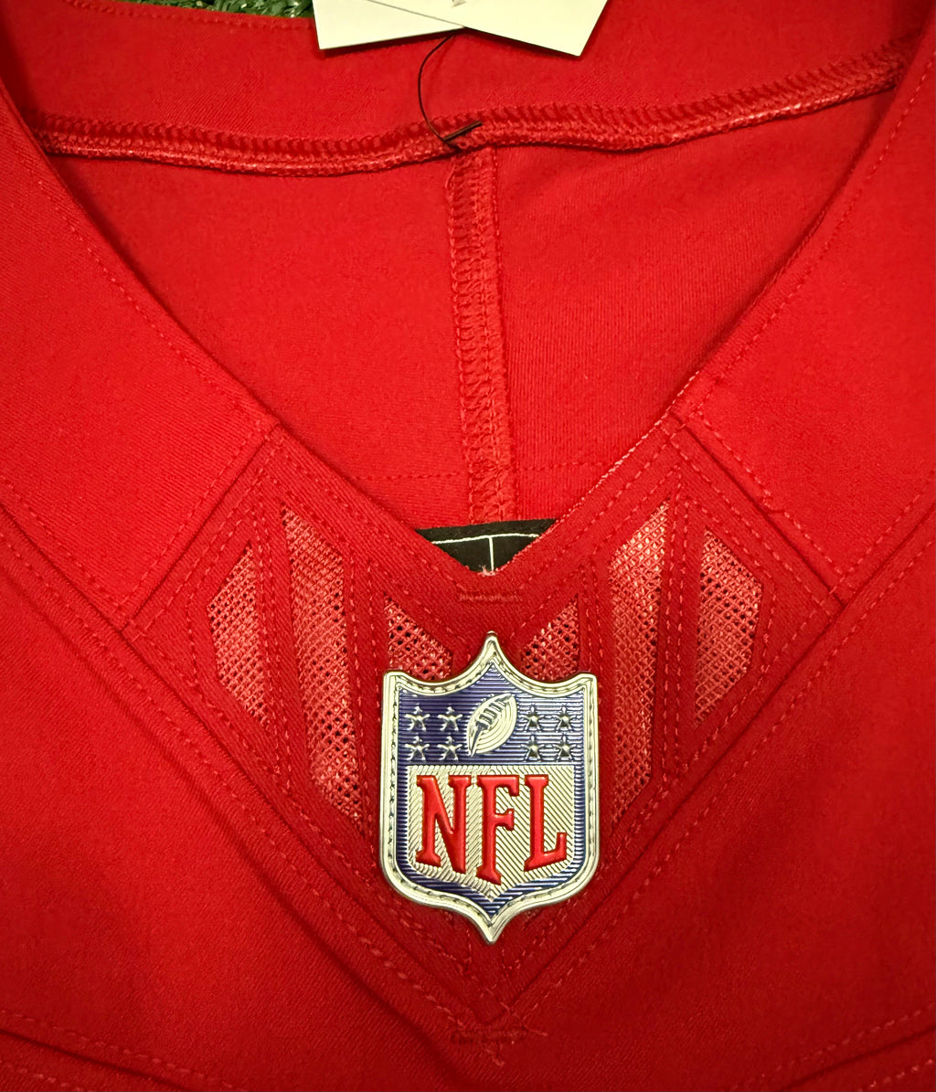 Fred Warner San Francisco 49ers Jersey #54 Nike Vapor FUSE Elite Red Size 44 (Large) NFL