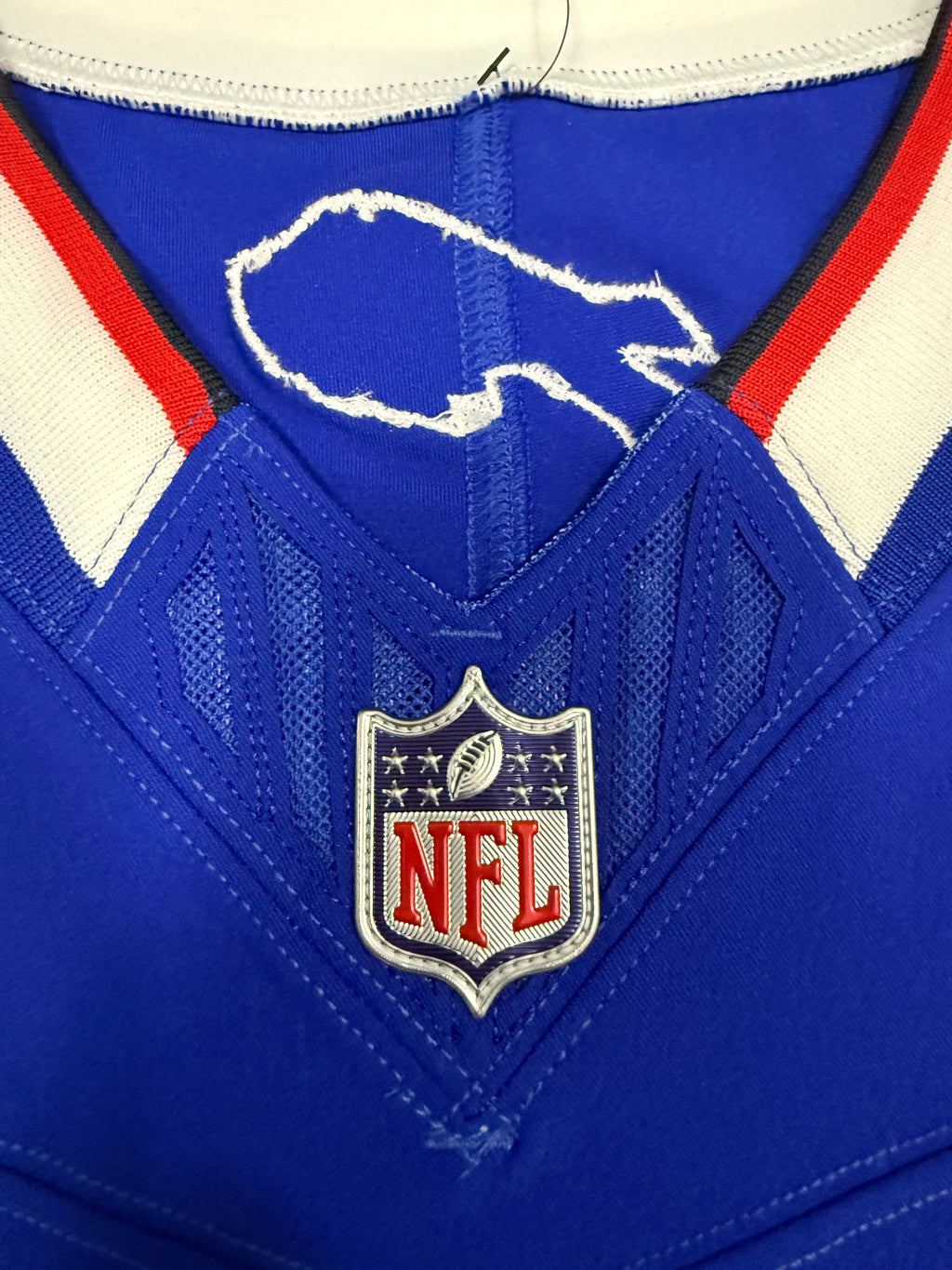 Josh Allen Buffalo Bills Jersey #17 Nike Vapor Fuse Elite Blue Size 48 (XL) NFL