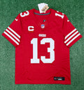 Brock Purdy San Francisco 49ers Jersey #13 Nike Vapor Fuse Limited Stitched Red Size (Medium) NFL