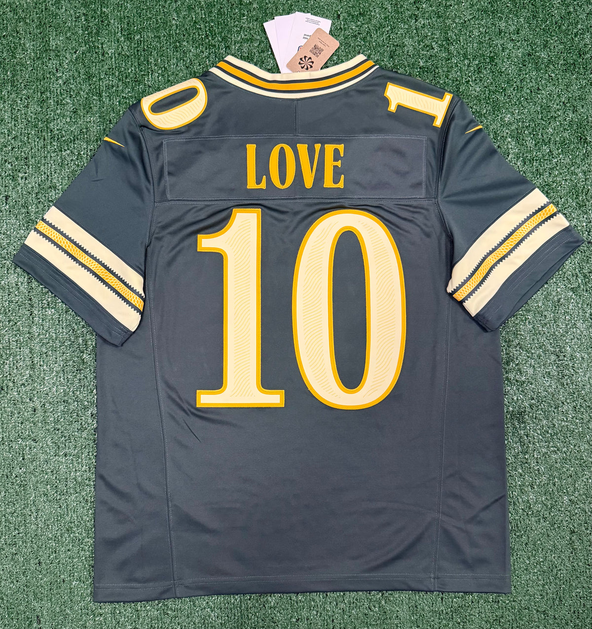 Jordan Love Green Bay Packers Jersey #10 Nike FUSE Rivalry Green Size (Large) NFL