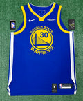 Steph Curry Golden State Warriors Jersey #30 Nike VaporKnit Authentic Blue Size 52 (XL) NBA