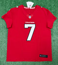Bijan Robinson Atlanta Falcons Jersey #7 Nike Vapor FUSE Elite Red Size 44 (Large) NFL