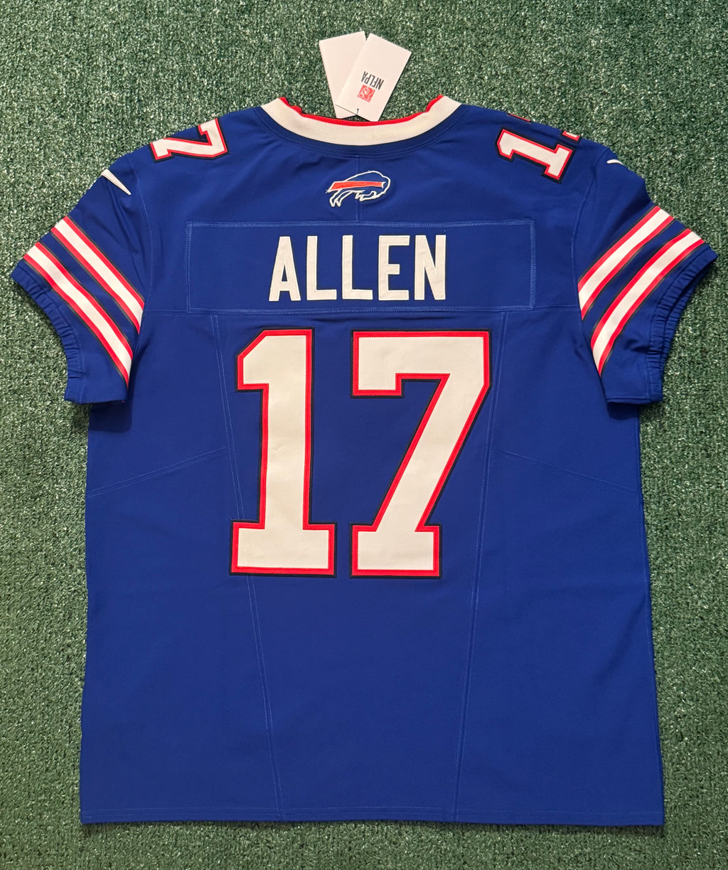 Josh Allen Buffalo Bills Jersey #17 Nike Vapor Fuse Elite Blue Size 48 (XL) NFL