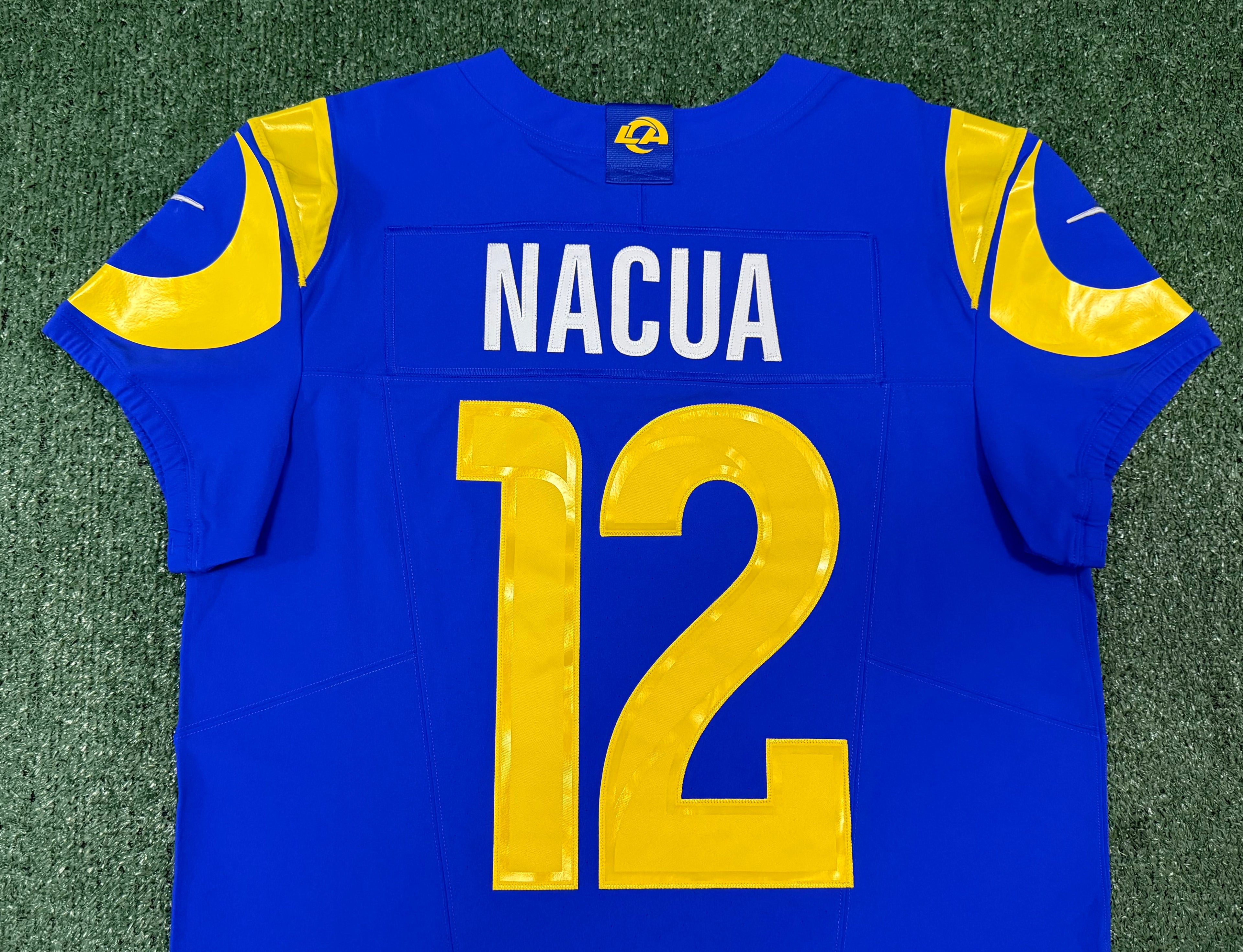 Puka Nacua Los Angeles Rams
Jersey #12 Nike Vapor FUSE Elite blue Size 44 (Large) NFL
