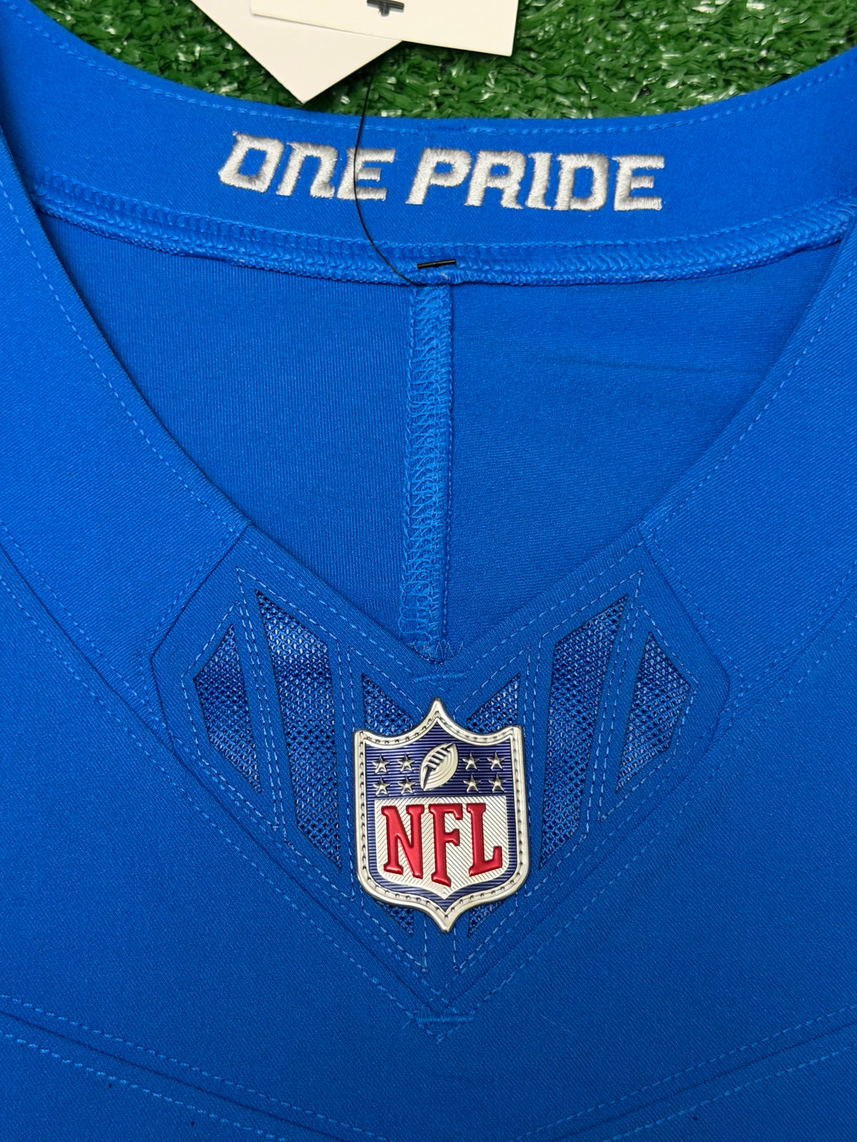 Jahmyr Gibbs Detroit Lions Jersey #26 Nike Vapor FUSE Elite Blue Size 40 (Medium) NFL