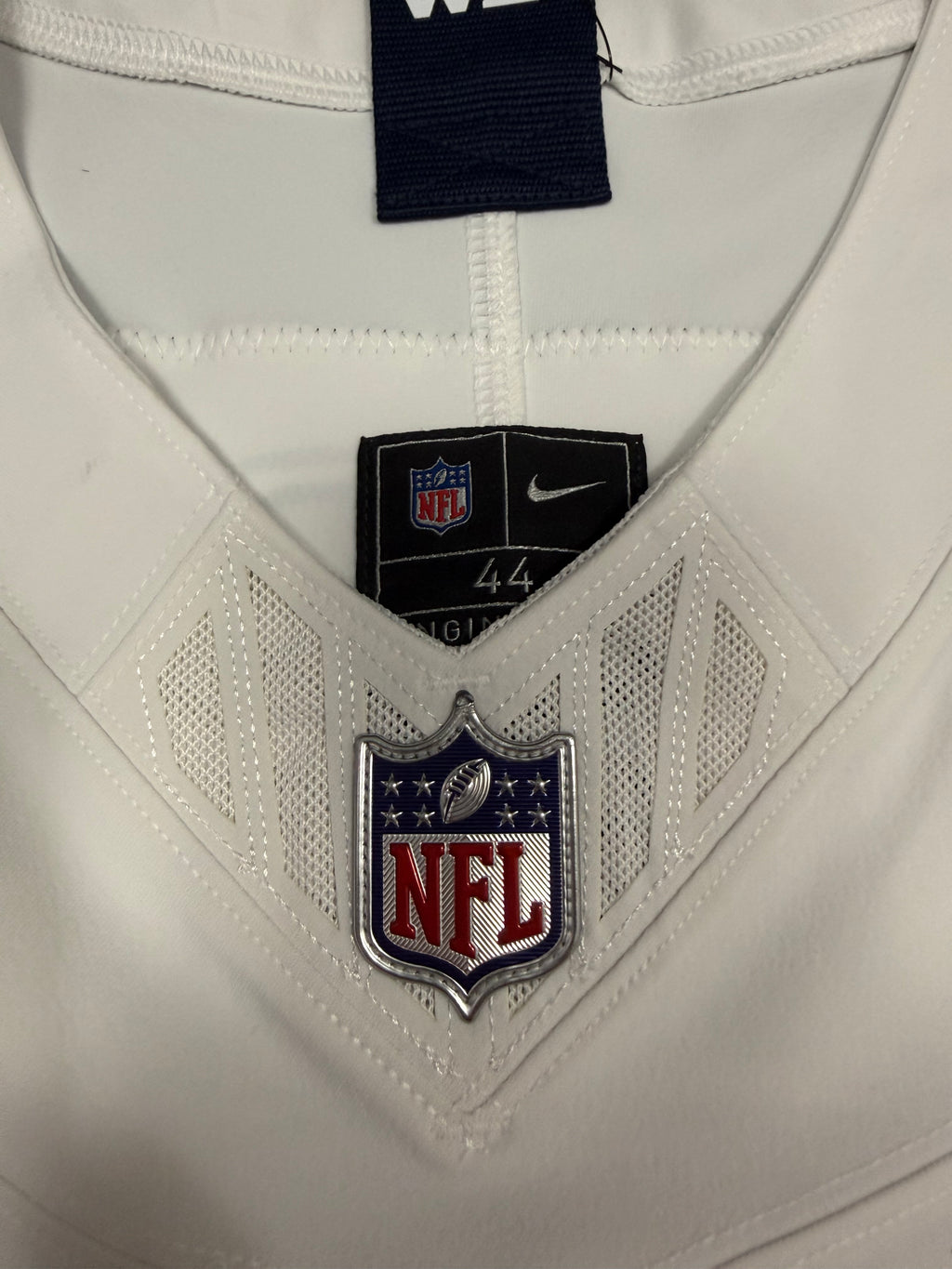 Cam Ward Tennessee Titans Jersey #1 Nike Vapor Fuse Elite White Size 44 (L) NFL