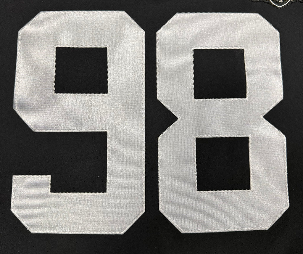 Maxx Crosby Las Vegas Raiders Jersey #98 Nike Vapor Elite Black Size 48 (XL) NFL