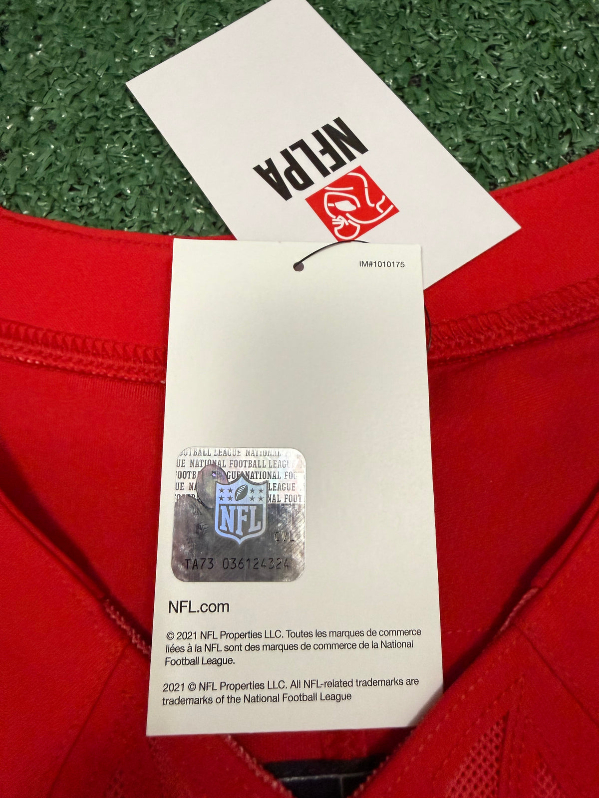 Patrick Mahomes Kansas City Chiefs Jersey #15 Nike Vapor FUSE Elite Red Size 52 (XXL) NFL