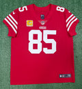 George Kittle San Francisco 49ers  Jersey #85 Nike Vapor Elite Red Size 48 (XL) NFL
