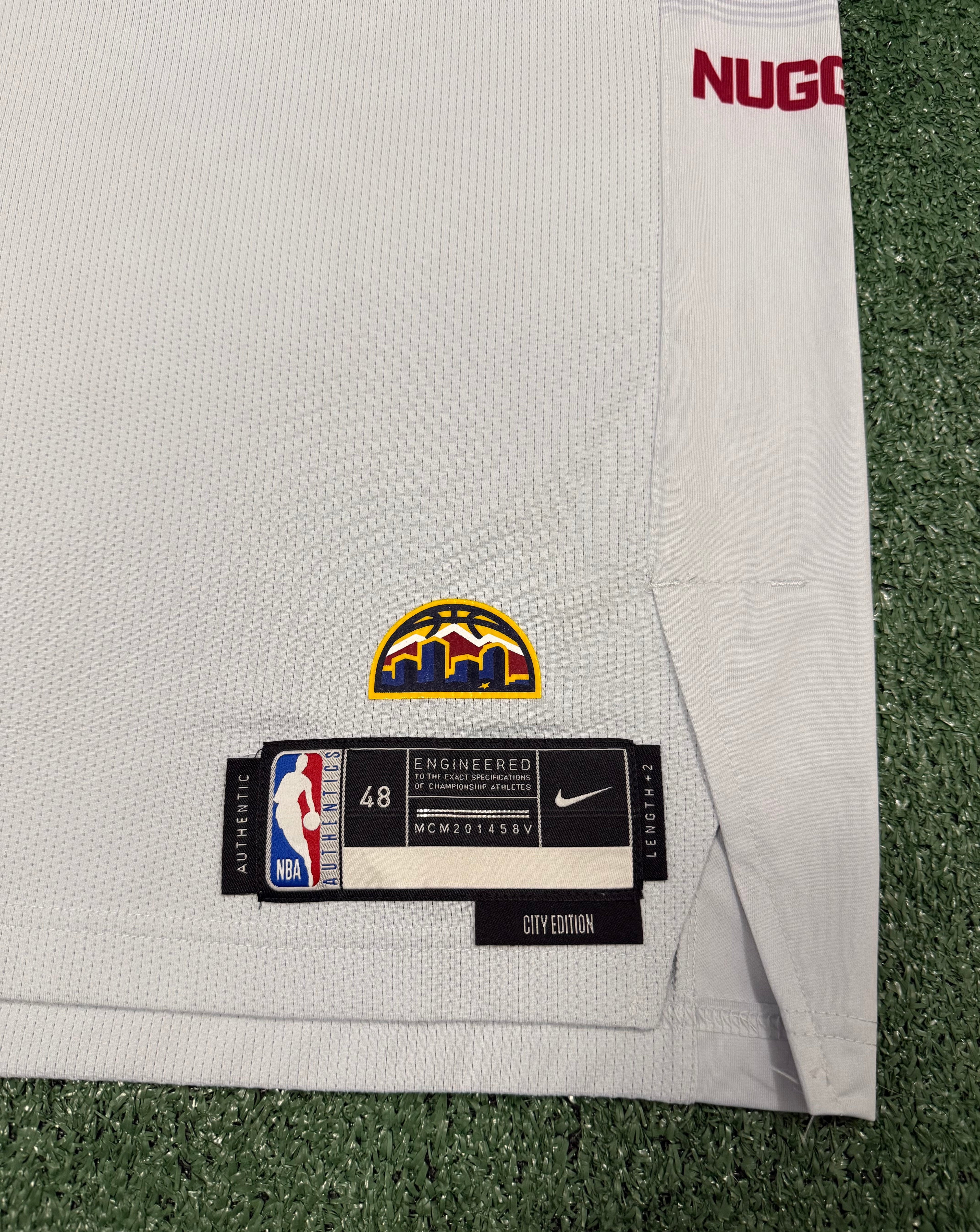 Nikola Jokic Denver Nuggets Jersey #15 Nike ADV Authentic White Size 48 (L) NBA