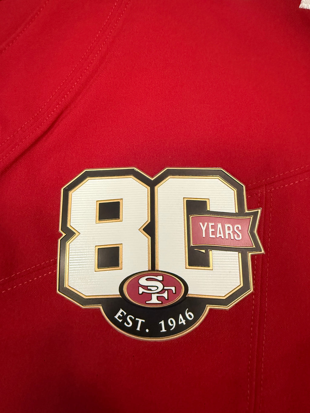 Nick Bosa San Francisco 49ers Jersey #97 Nike Vapor FUSE Elite Red Size 44 (Large) NFL