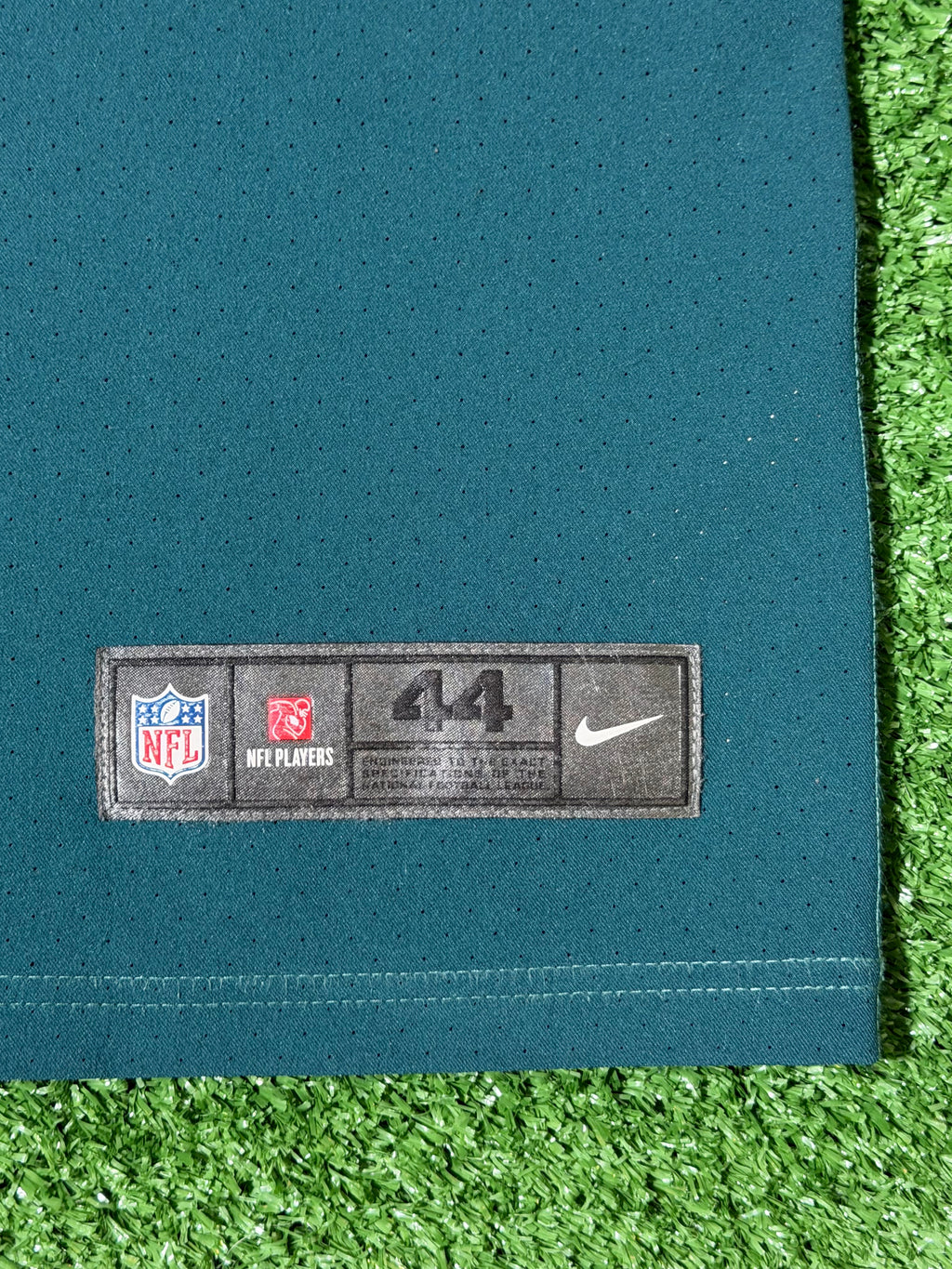 Jalen Hurts Philadelphia Eagles Jersey #1 Nike Vapor Elite Green size 44 (Large) NFL