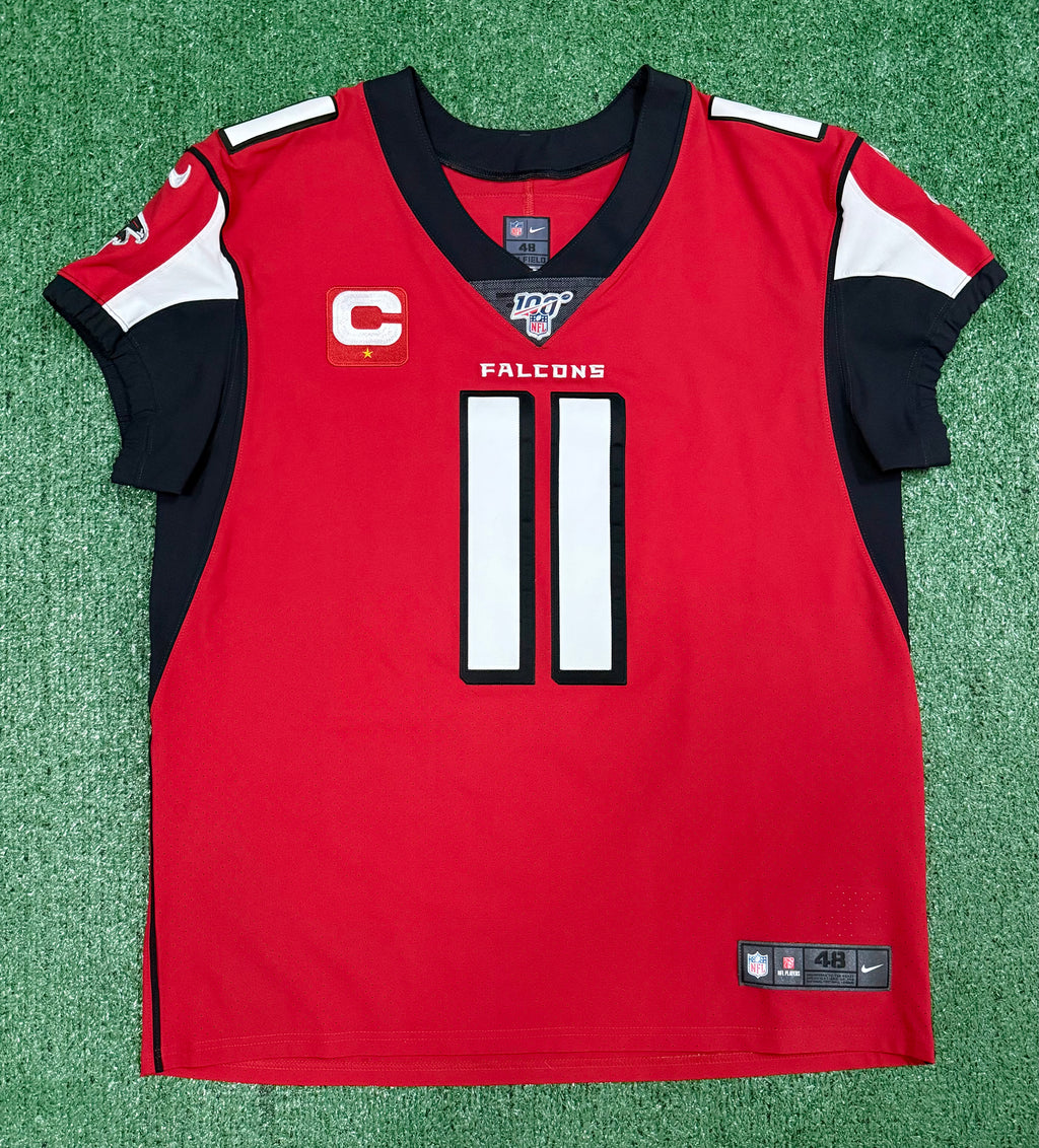 Julio Jones Atlanta Falcons Jersey #11 Nike Vapor Elite Red Size 48 (XL) NFL