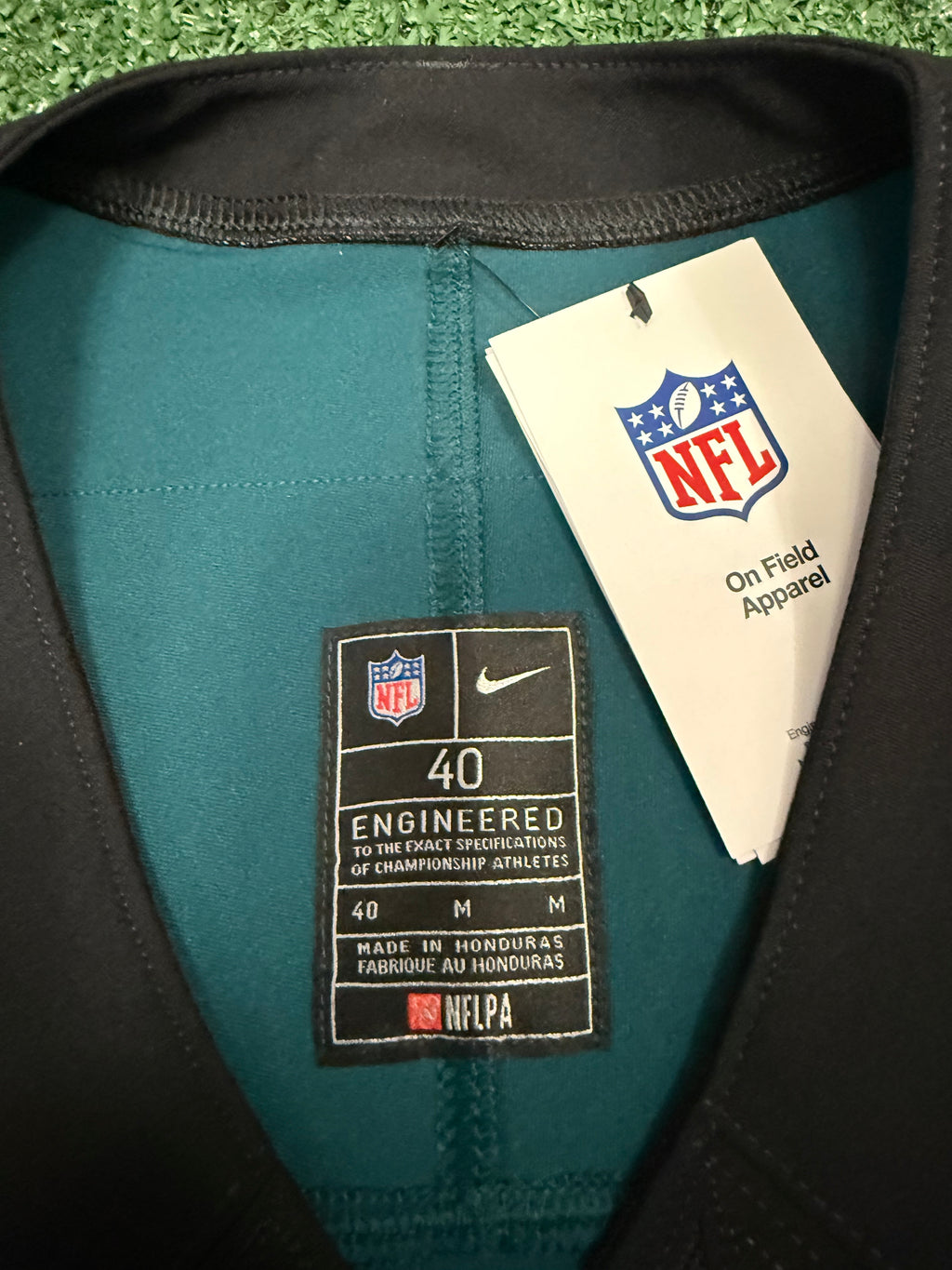 Jalen Hurts Philadelphia Eagles Jersey #1 Nike Vapor FUSE Elite Green Size 40 (Medium) NFL