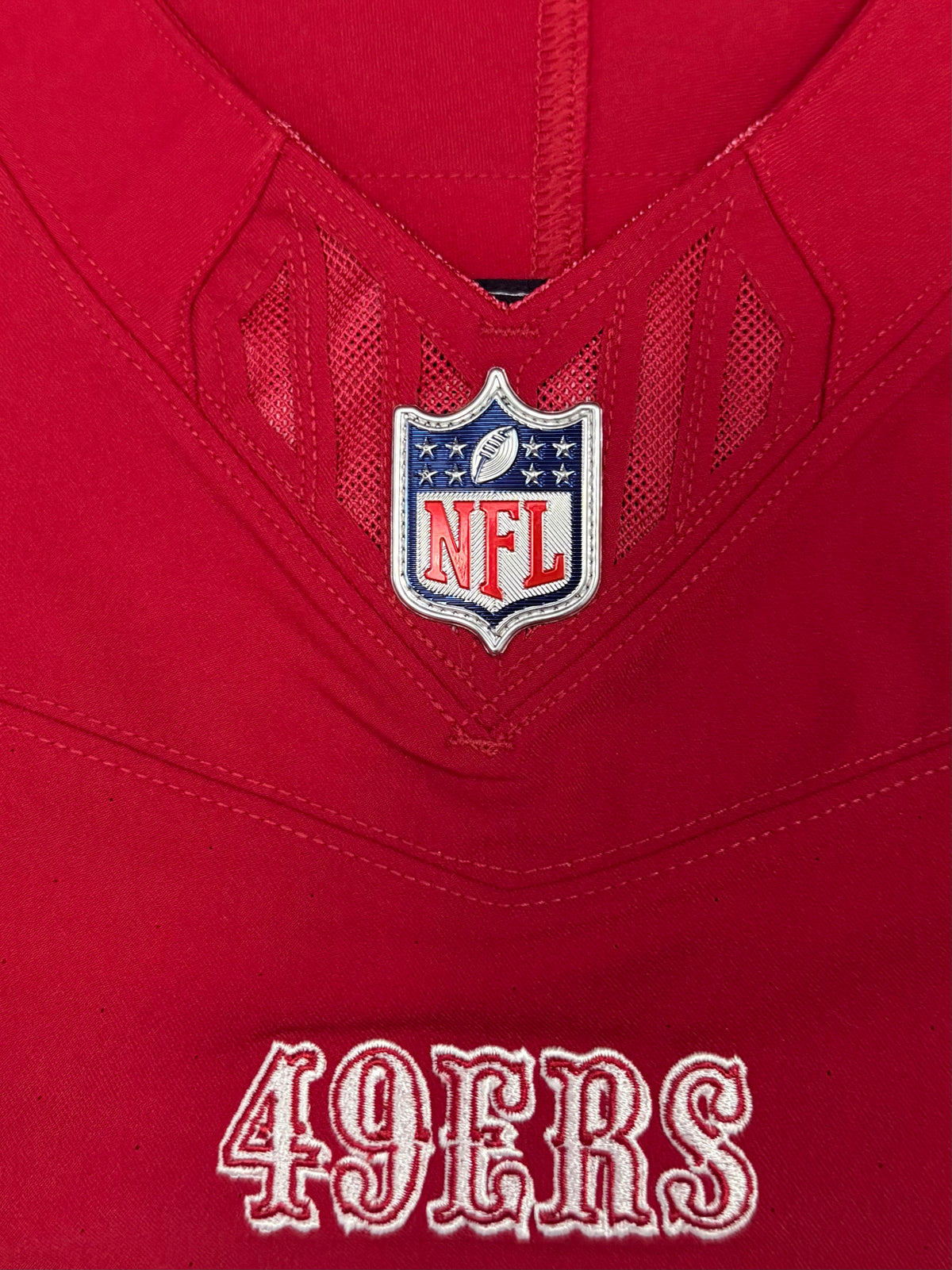 Nick Bosa San Francisco 49ers Jersey #97 Nike Vapor FUSE Elite Red Size 44 (Large) NFL