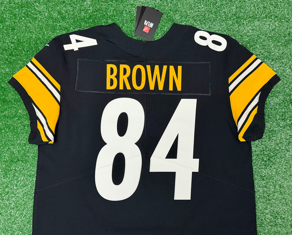 Antonio Brown Pittsburgh Steelers Jersey #84 Nike Vapor Elite Black Size 48 (XL) NFL