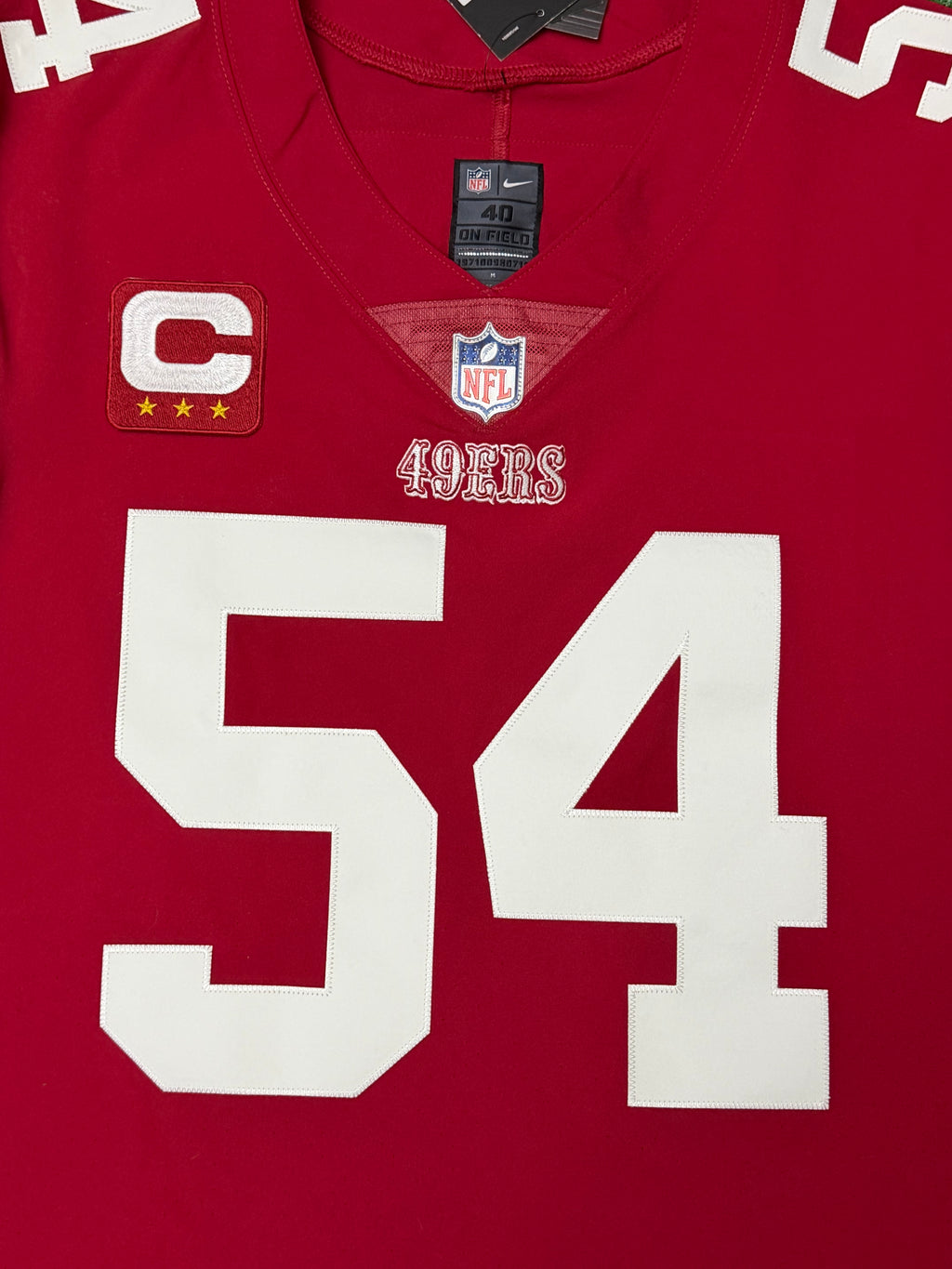 Fred Warner San Francisco 49ers
Jersey #54 Nike Vapor Elite red Size 40 (Medium) NFL